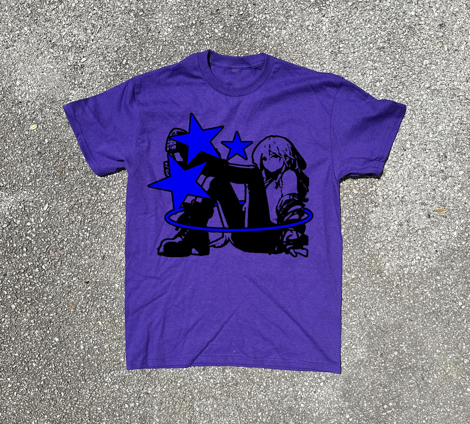 Japanese Brand Muse Tee Purple / Blue Size US M / EU 48-50 / 2 - 1 Preview