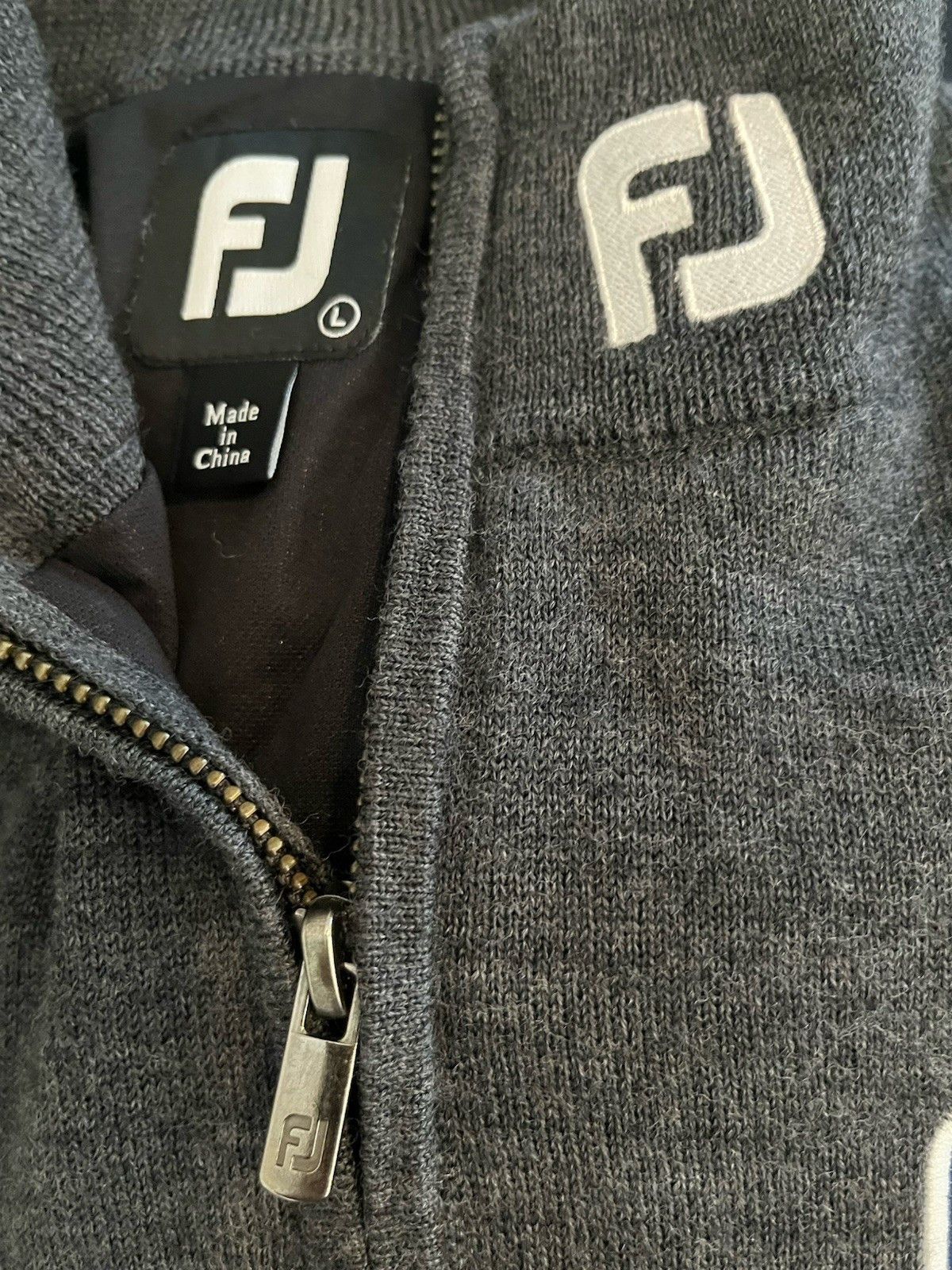Footjoy FootJoy FJ 100% Wool NBC Golf PGA Tour Pullover Sweater Size US L / EU 52-54 / 3 - 5 Thumbnail