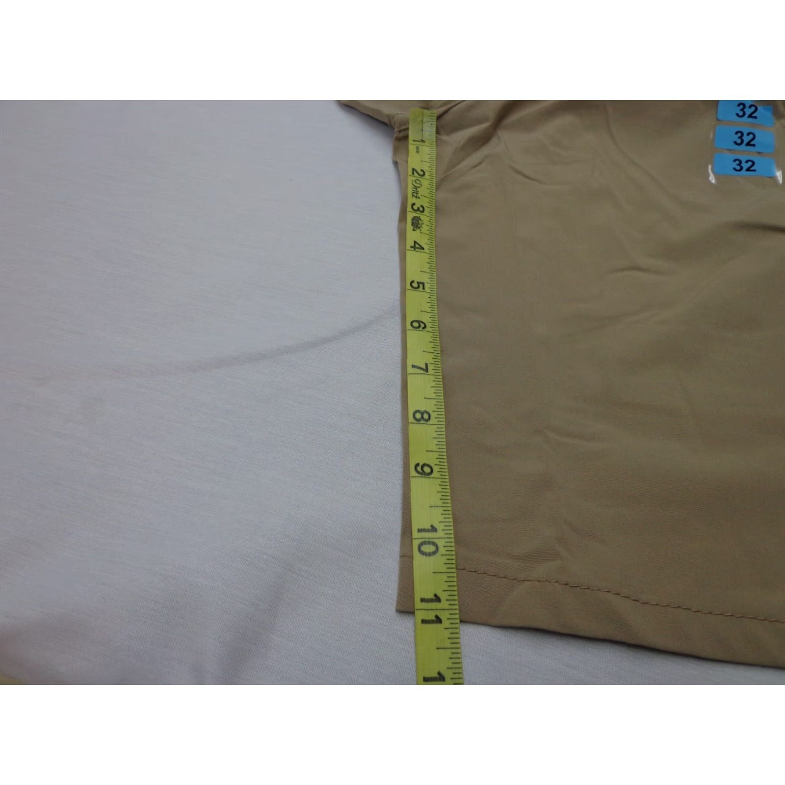 CO Iron Co Belted Stretch Performance Hybrid Cargo Shorts Cargo Men 32 Brown Tan Belted Modern 92% Polyester 8% Spandex Casual Workwear Travel 90s? Size US 32 / EU 48 - 7 Thumbnail