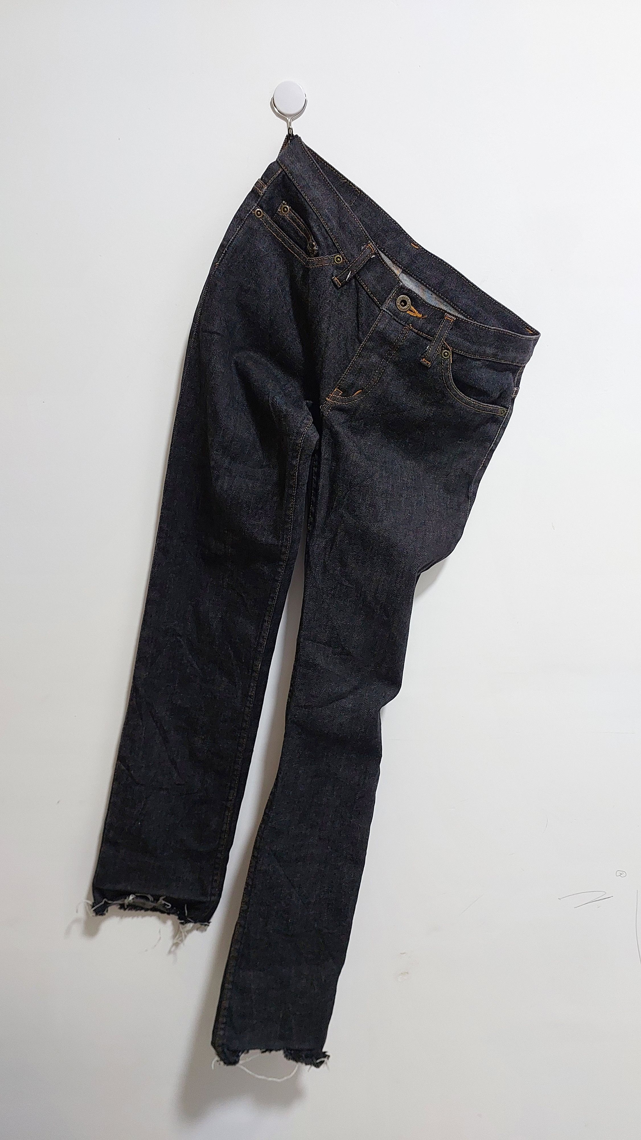 Hysteric Glamour × Japanese Brand HYSTERIC GLAMOUR STRETCHABLE WOMEN'S JEANS PANT Size 29" - 19 Thumbnail
