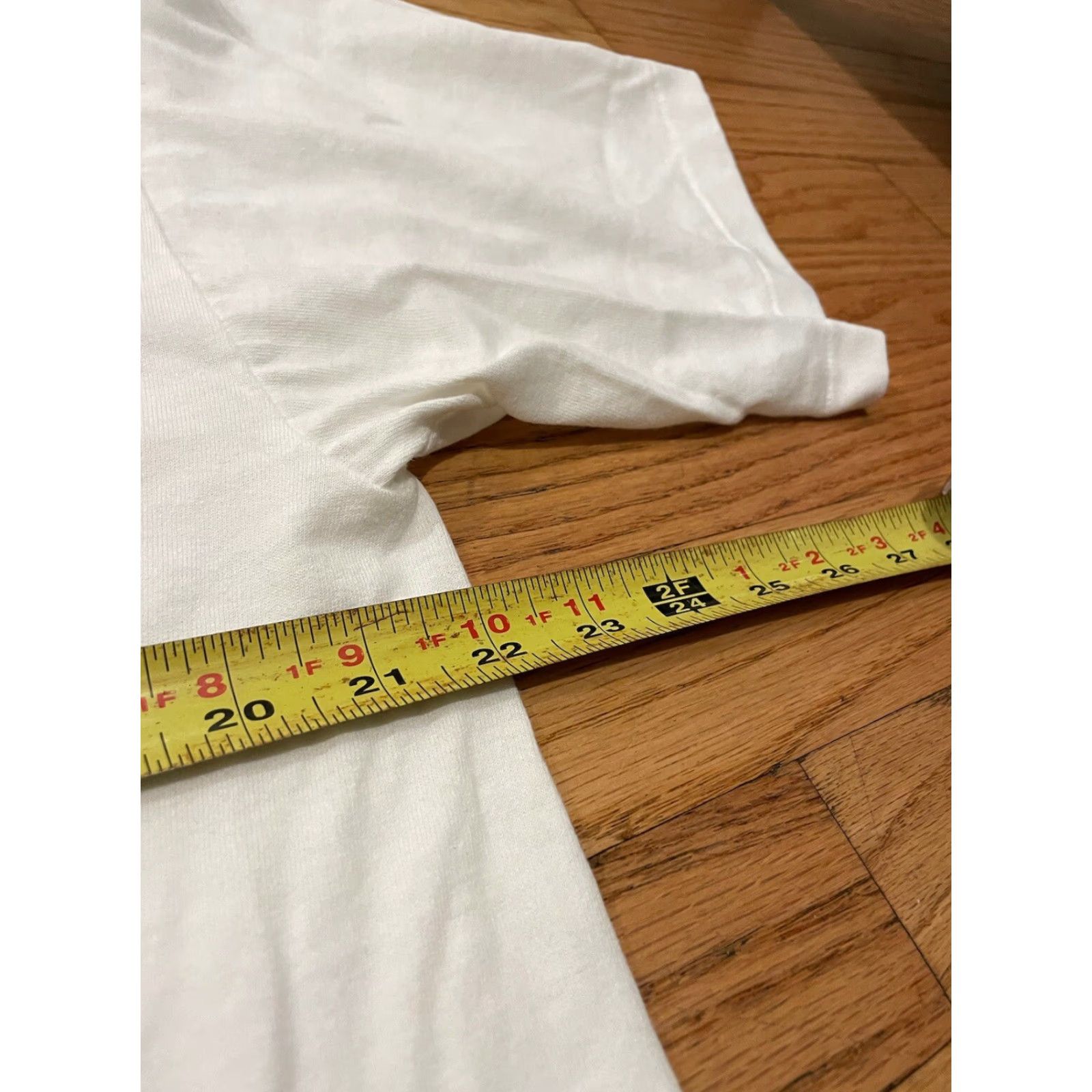 Fruit Of The Loom VINTAGE Earth Shirt Mens L White Nike? Size US L / EU 52-54 / 3 - 5 Thumbnail