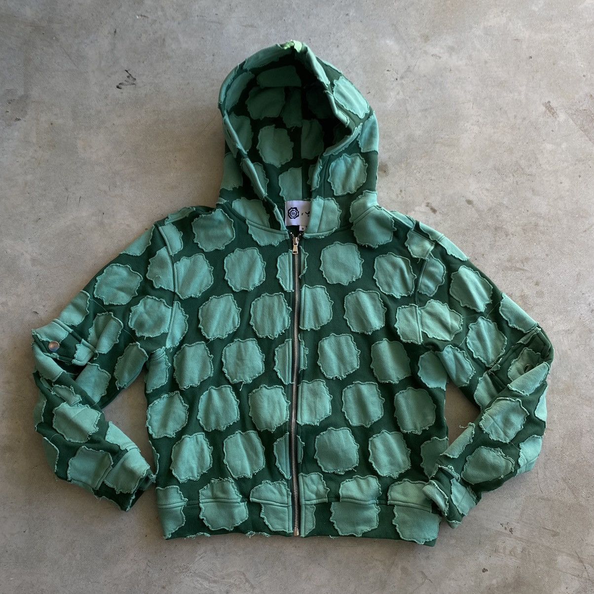 Other Carpet Company Spiral Zip-Up Hoodie | Grailed