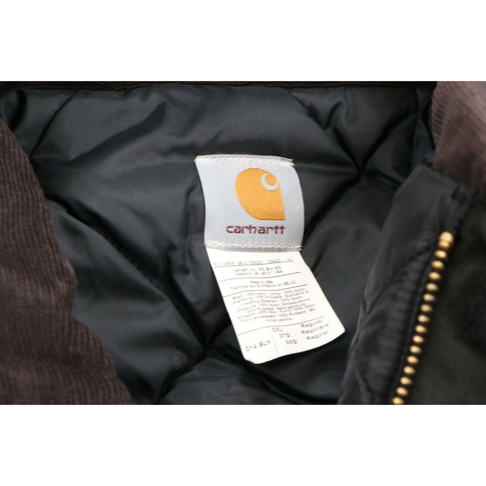 Carhartt × Vintage NOS Vintage 90s Carhartt Quilt Lined Parka Jacket 3XL Size US XXL / EU 58 / 5 - 6 Thumbnail