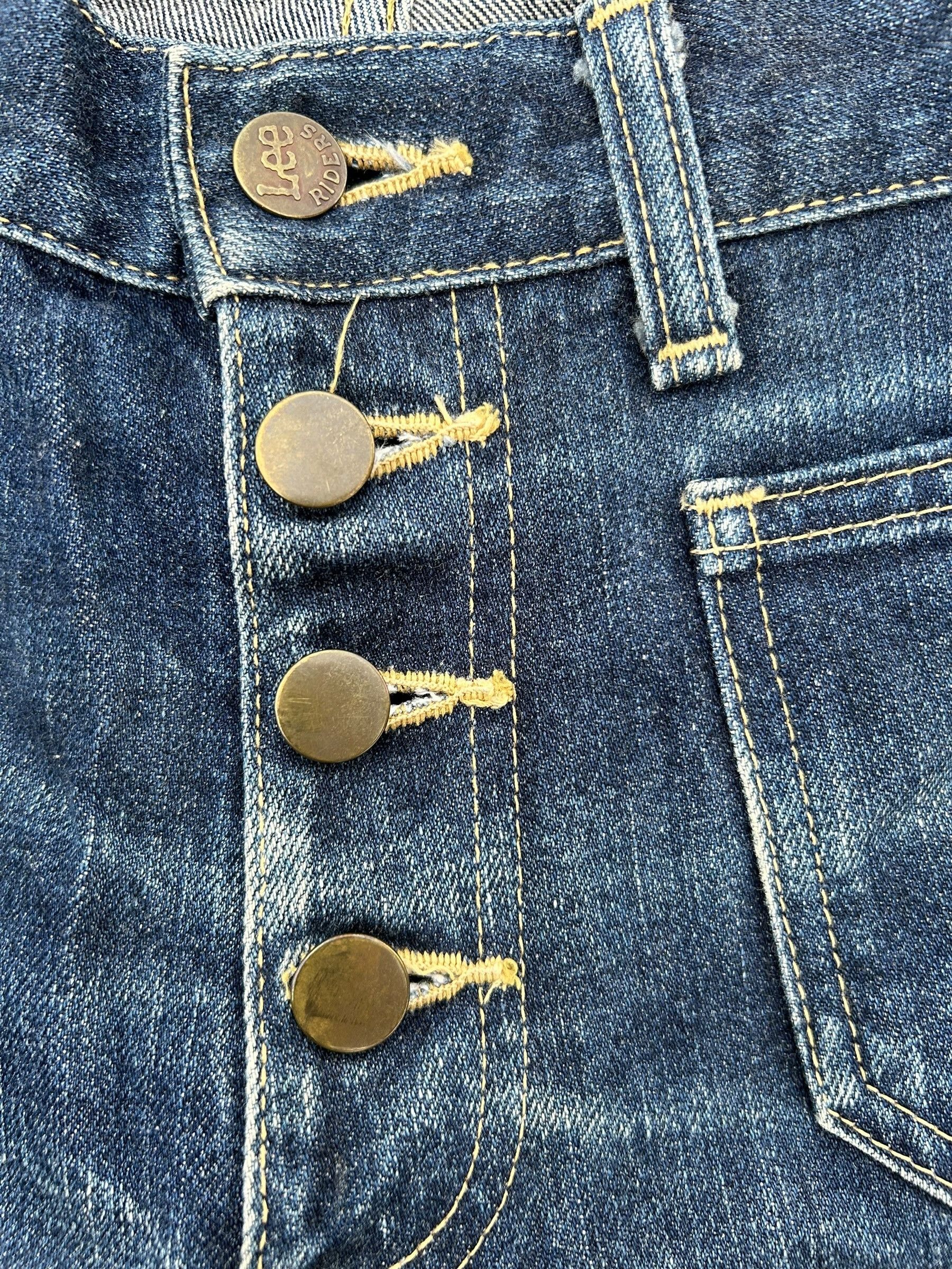Japanese Brand × Kapital × Vintage Flare Vintage Lee Riders Denim Jeans Size US 30 / EU 46 - 6 Thumbnail