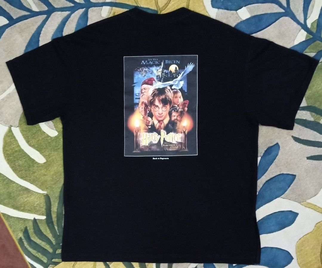 Vintage Harry Potter and the Sorcerer's Stone T-shirt Size US XL / EU 56 / 4 - 12 Thumbnail
