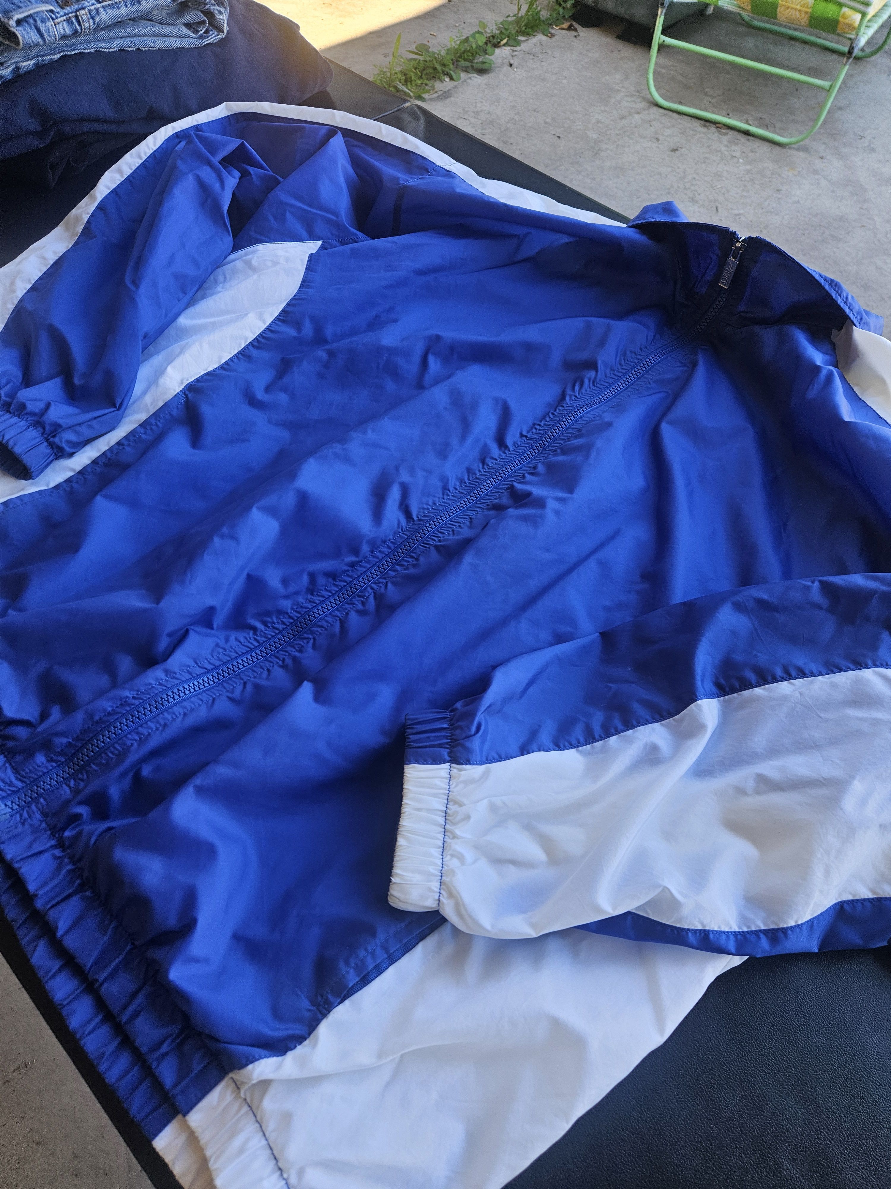 Asics Asics Full Zip-Up Vintage Windbreaker Size US XL / EU 56 / 4 - 2 Thumbnail