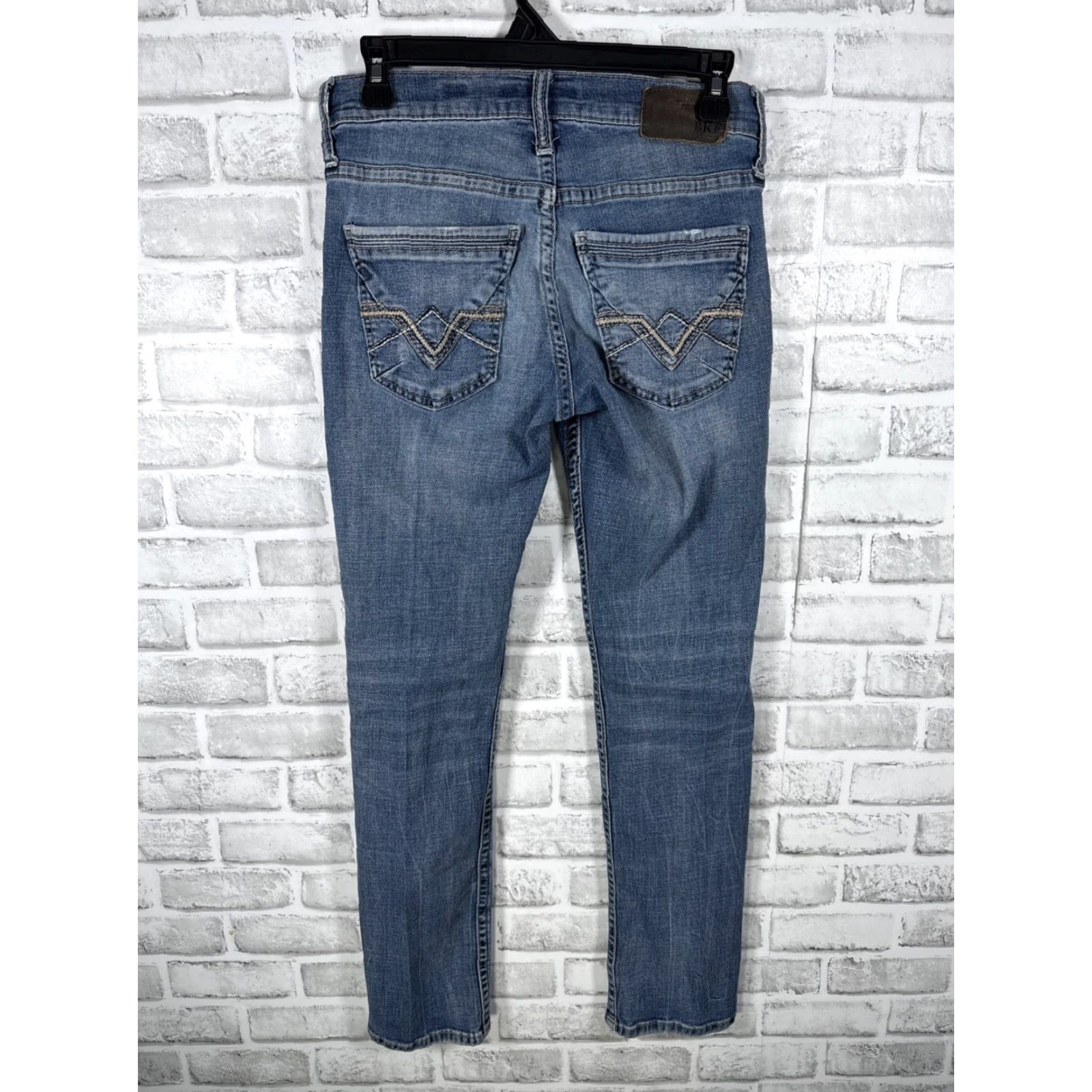 BKE BKE Jake Straight Jeans Mens 28x30 Blue Buckle Bke Straight Leg Jeans Mens 28x30 Blue Size US 28 / EU 44 - 6 Thumbnail