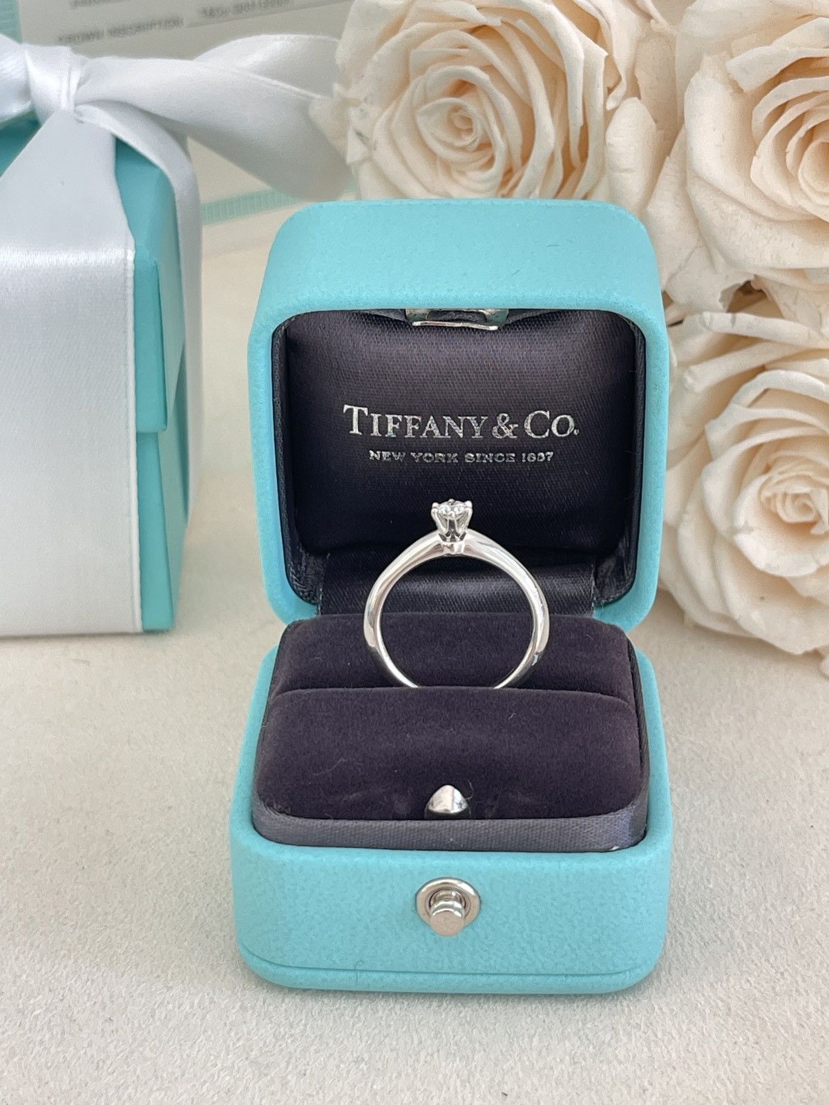Tiffany & Co. Tiffany & Co. Solitaire Engagement Ring .19 ct sz 6 Size ONE SIZE - 11 Thumbnail