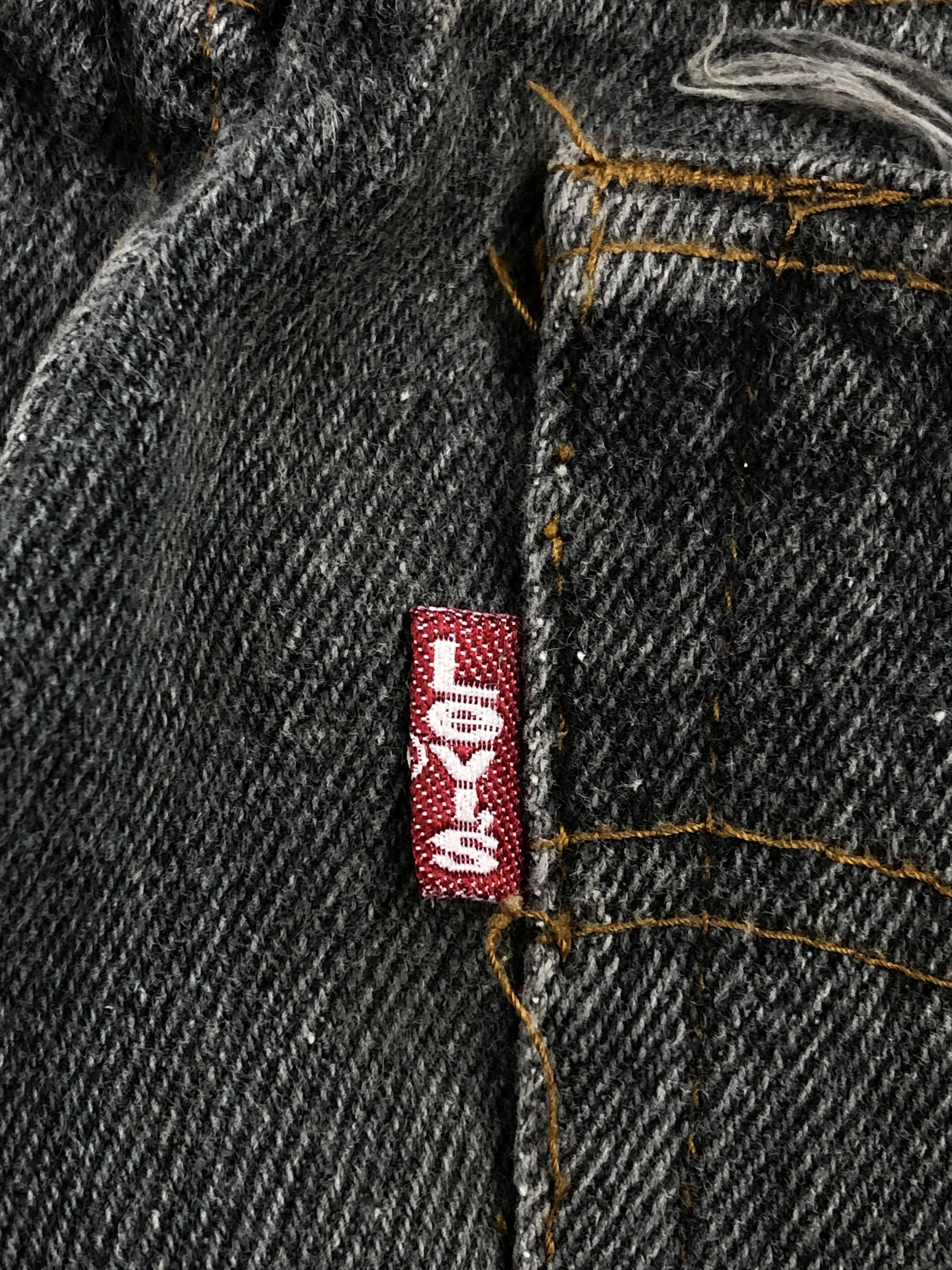 Levi's × Vintage Vintage Levis 501 Faded Black Jeans Size US 34 / EU 50 - 6 Thumbnail