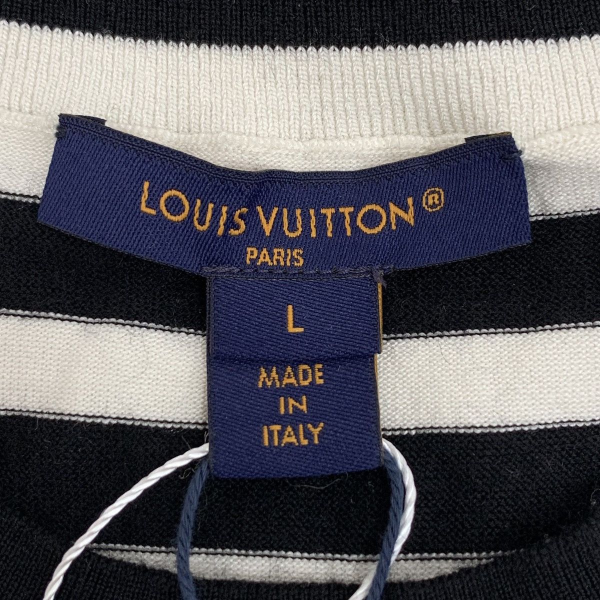 Louis Vuitton Louis Vuitton Crew Neck Wool Knit Short Sleeve T-Shirt K26WX Size L / US 10 / IT 46 - 6 Thumbnail