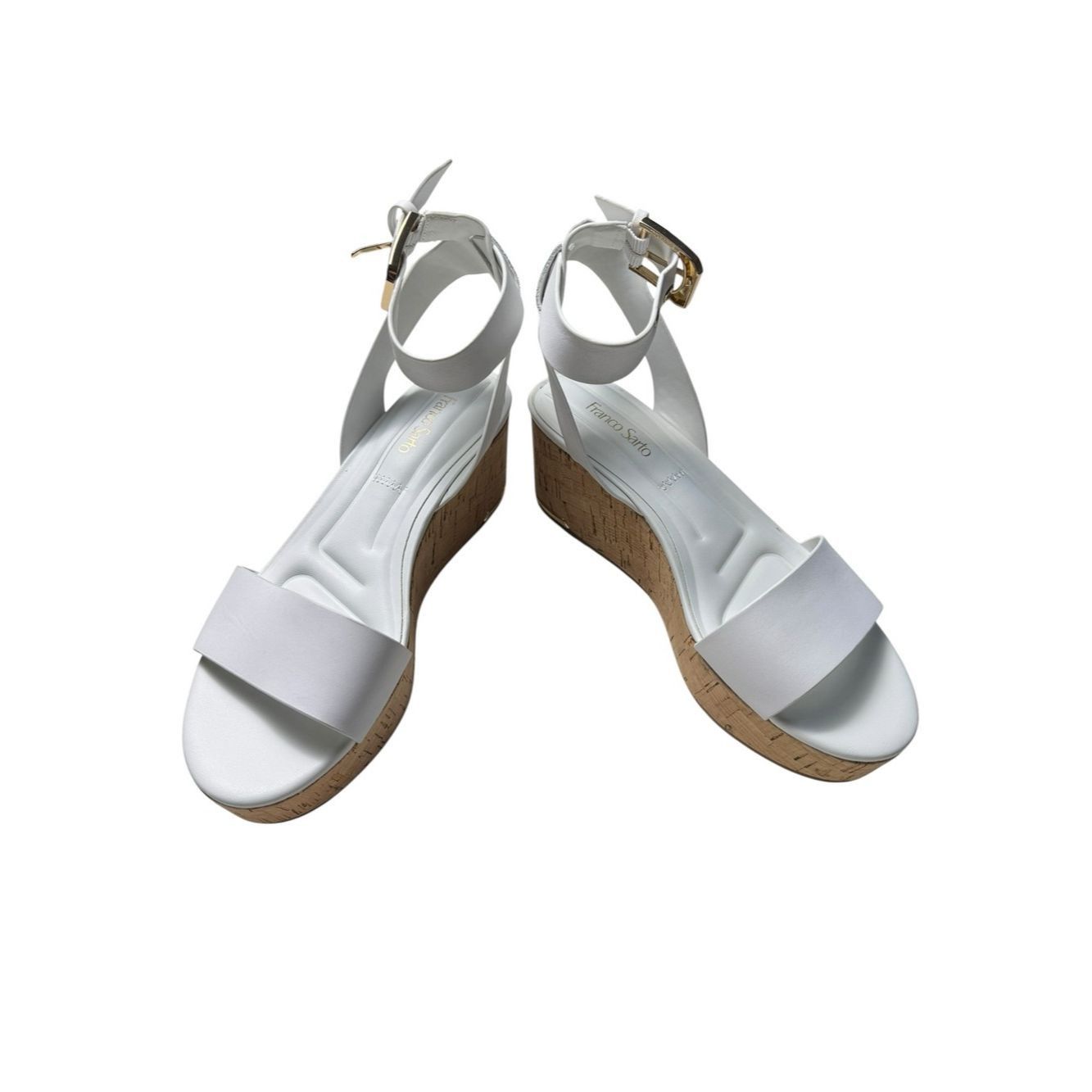 Franco Sarto NWT New Franco Sarto Presley Ankle Strap Platform Wedge San Size US 5 / IT 35 - 2 Thumbnail