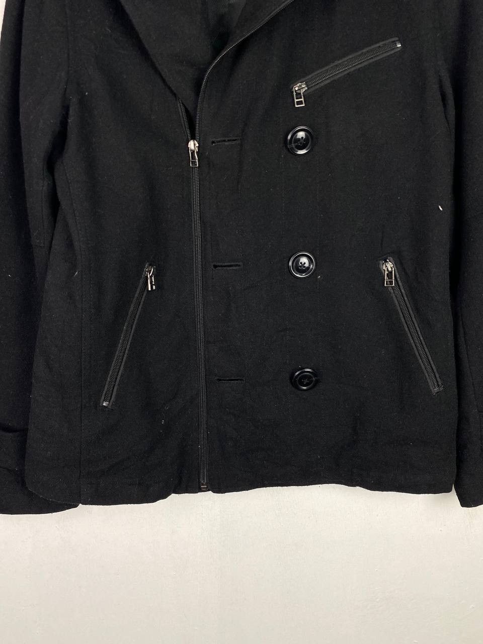 Japanese Brand japanese brands wool double collar jacket nice design Size US L / EU 52-54 / 3 - 3 Thumbnail