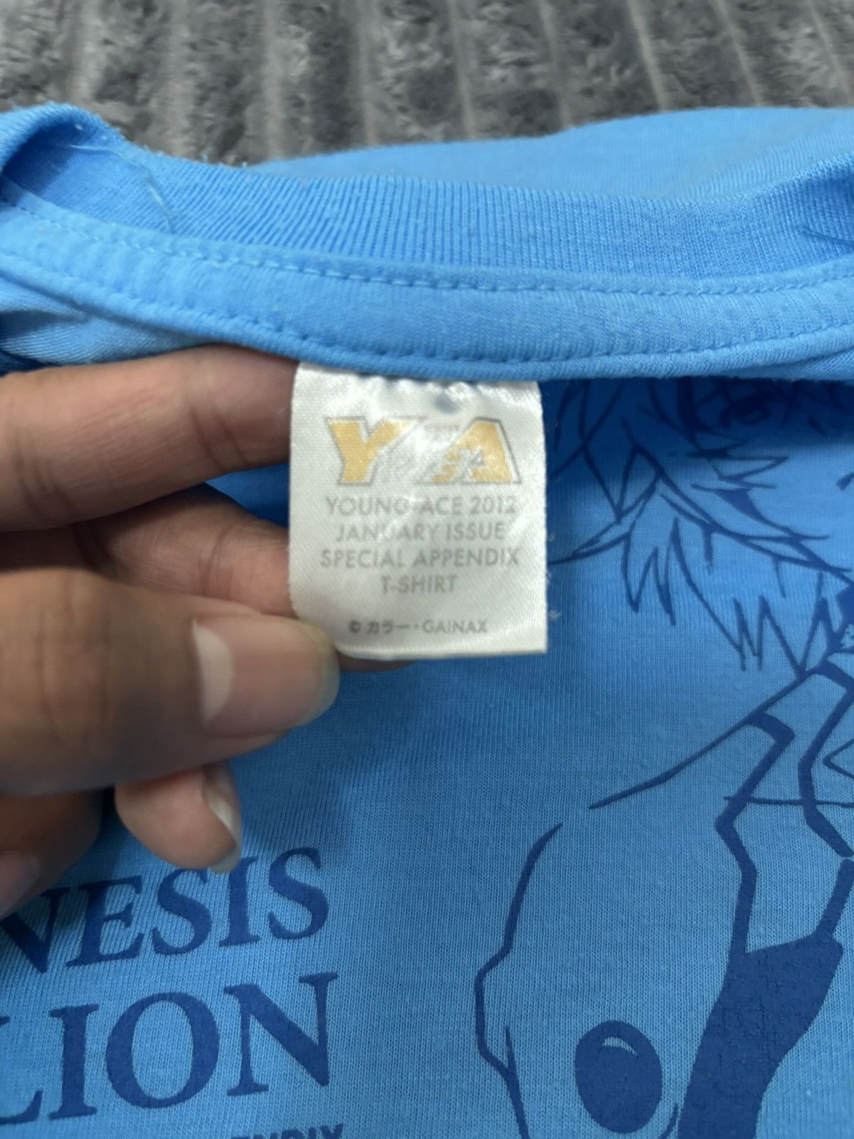 Anime Anime EVA Neon Genesis Evangelion Rare T-Shirt Size US M / EU 48-50 / 2 - 2 Thumbnail