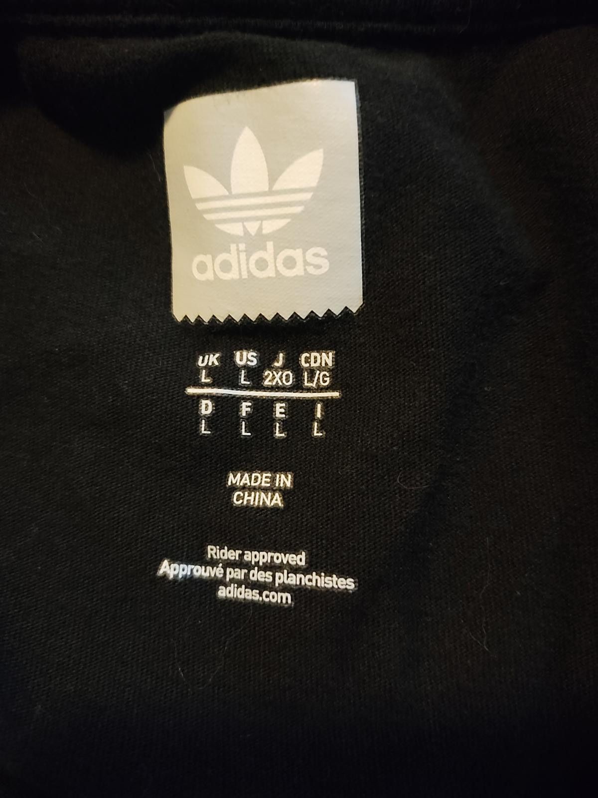 Adidas Adidas Originals Trefoil Black T-Shirt Men's Activewear Size US L / EU 52-54 / 3 - 6 Thumbnail
