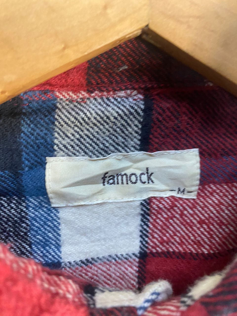 Flannel × Japanese Brand Famock button up flannel shirt Size US M / EU 48-50 / 2 - 5 Thumbnail