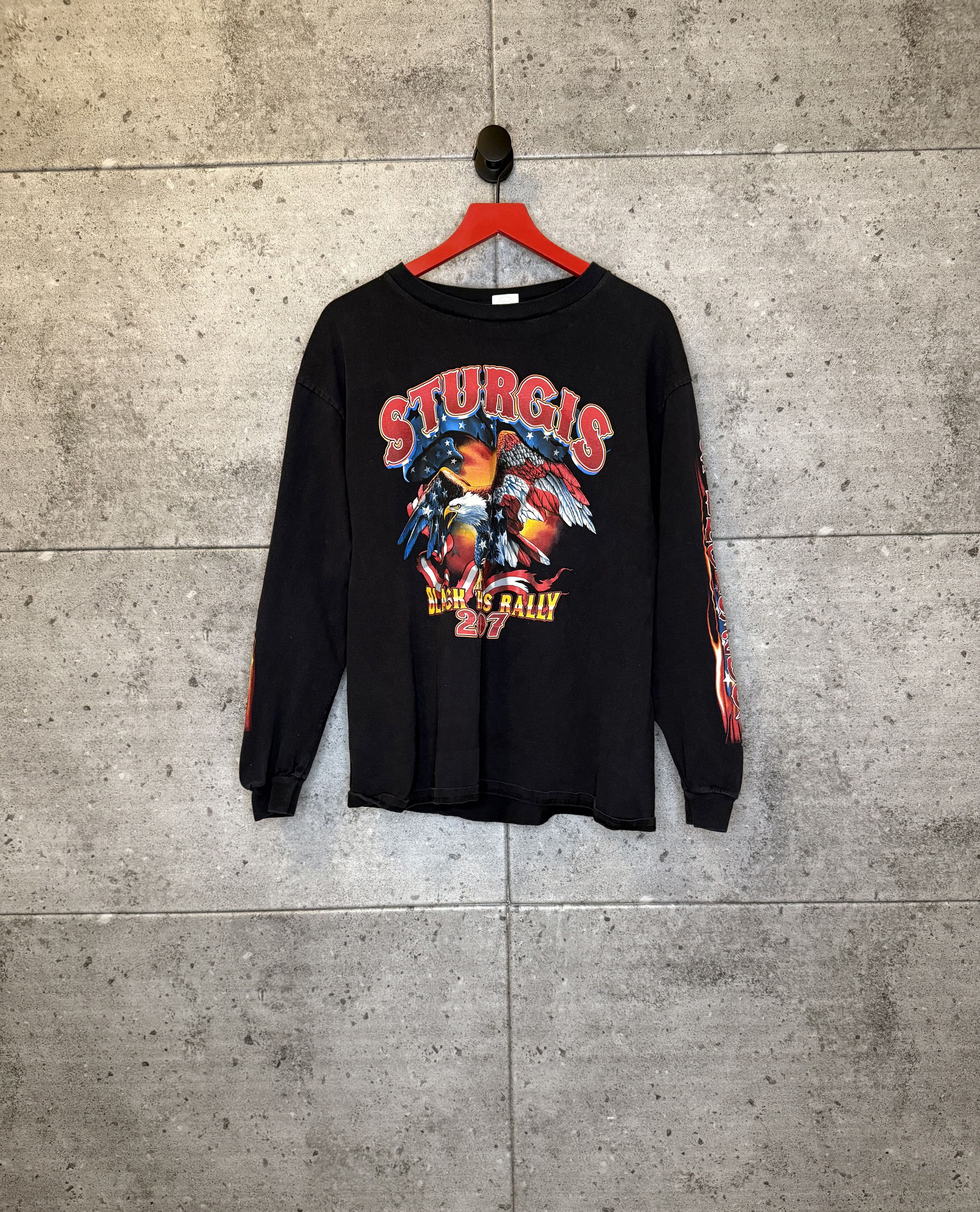Vintage Vintage sturgis biker longsleeve t shirt Size US M / EU 48-50 / 2 - 1 Thumbnail