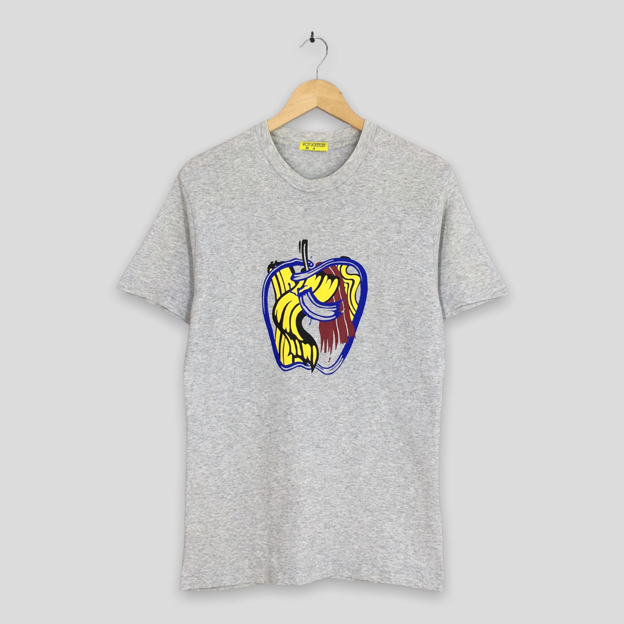 Vintage Roy Lichtenstein Brushstrokes Apple 1983 Artwork Medium Size US M / EU 48-50 / 2 - 1 Thumbnail
