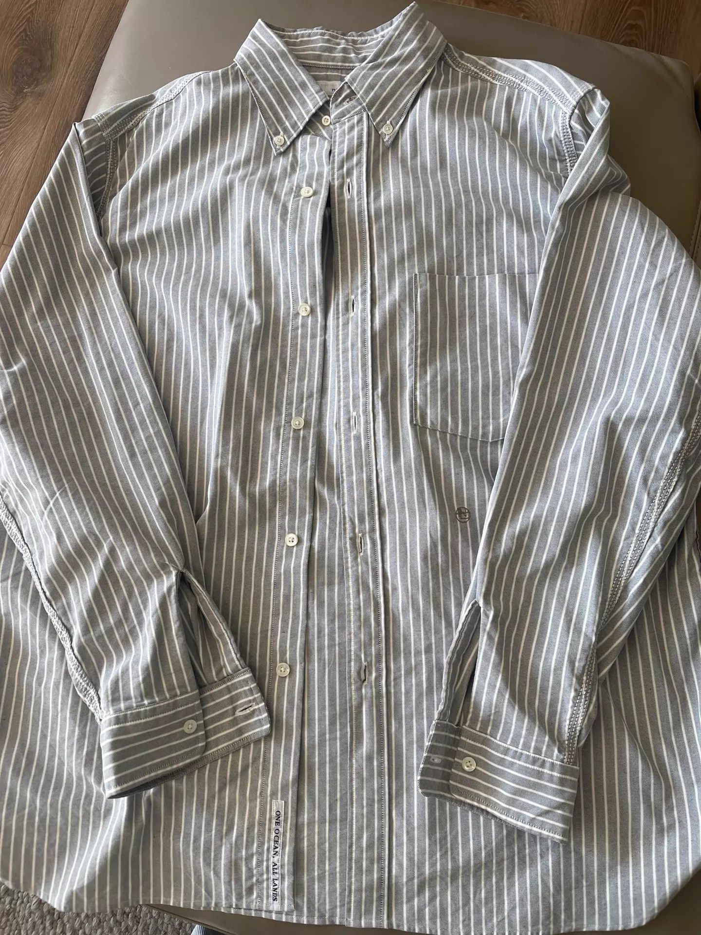 Nanamica NANAMICA BD Stripe Shirt 25ss M Shawn Yue Best With Tags Size US M / EU 48-50 / 2 - 2 Thumbnail