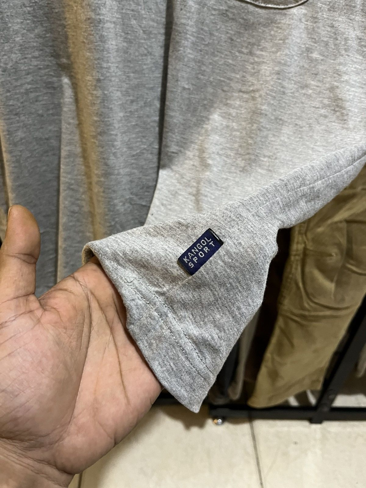 Kangol Vintage kangol ringer pocket tee Size US L / EU 52-54 / 3 - 4 Thumbnail