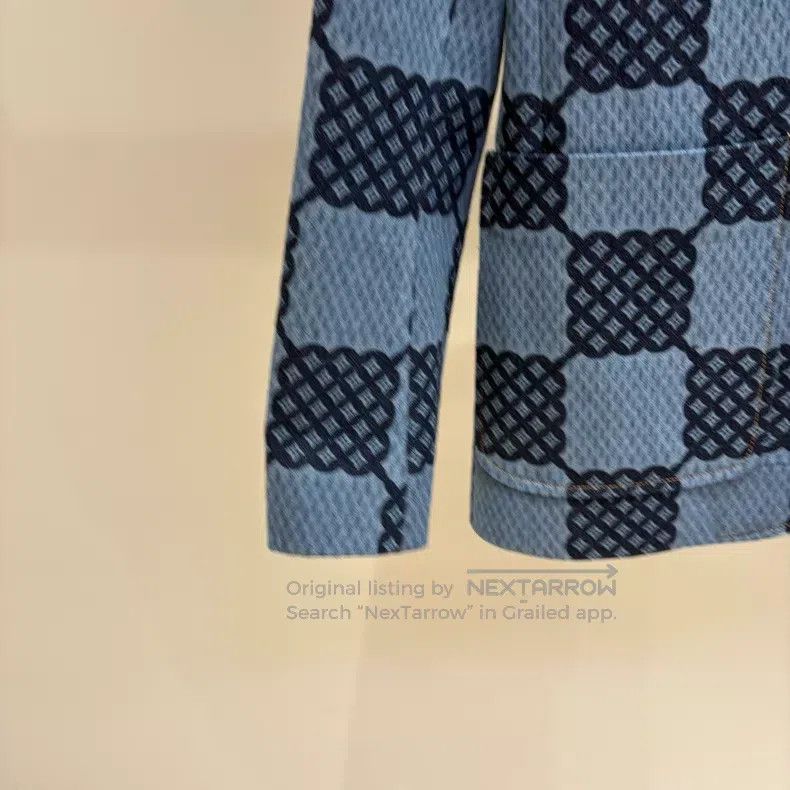 Louis Vuitton Louis Vuitton SS24 plaid print single-breasted blazer jack Size S / US 4 / IT 40 - 5 Thumbnail