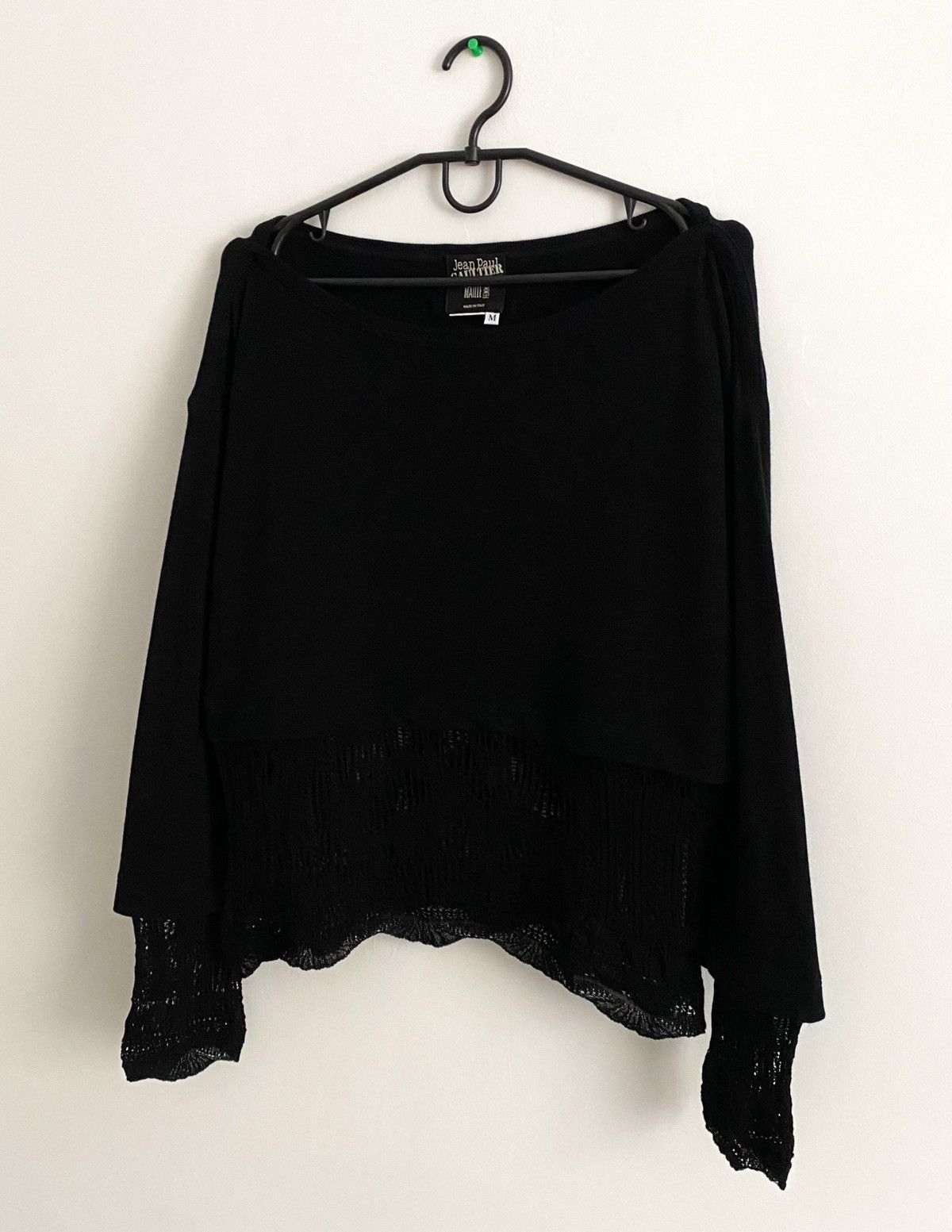 Jean Paul Gaultier Jean Paul Gaultier Long Sleeve Lace Top Size M / US 6-8 / IT 42-44 - 2 Thumbnail