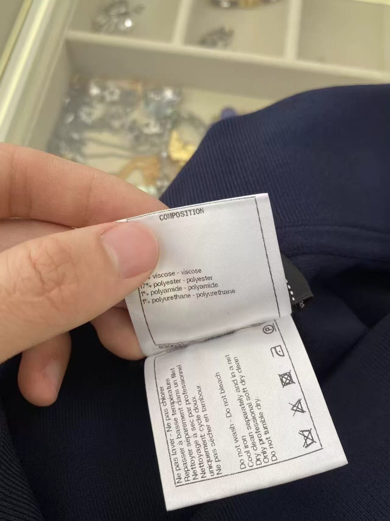 Chanel Chanel Blue Double C Logo Zip-Up Jacket -yw Size XS / US 0-2 / IT 36-38 - 6 Thumbnail