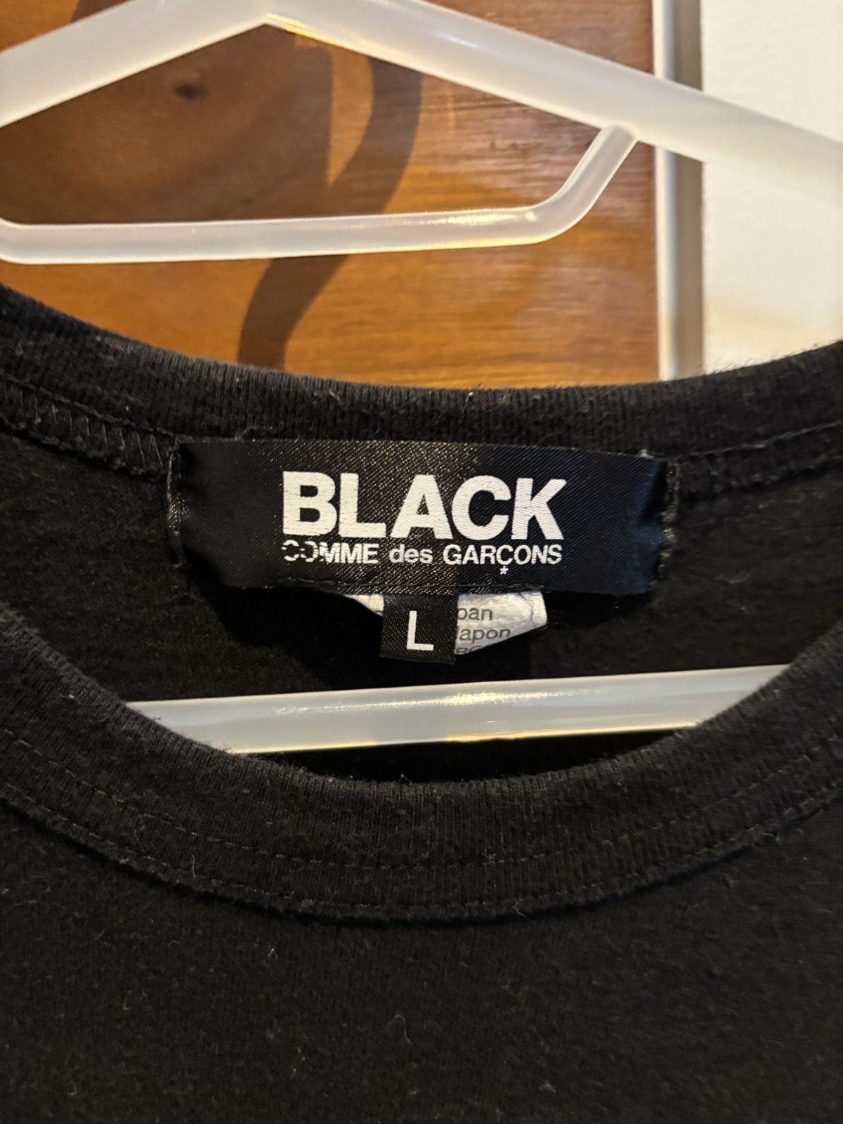 Comme des Garcons Black Comme des Garcons Black Polka Tee Size L / US 10 / IT 46 - 3 Thumbnail