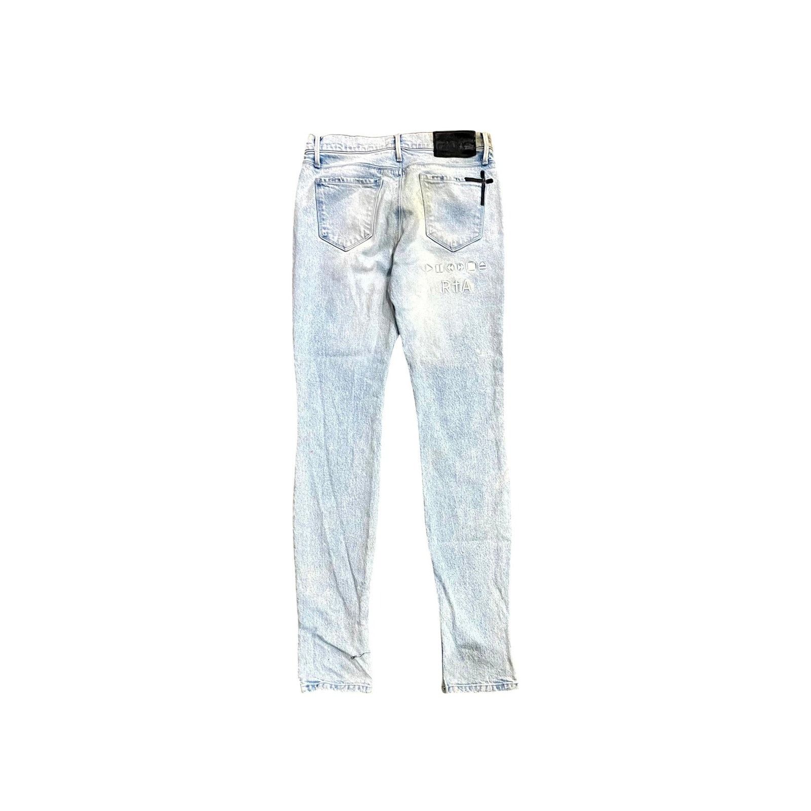 Rta RTA Light Wash Jeans Size US 28 / EU 44 - 2 Thumbnail