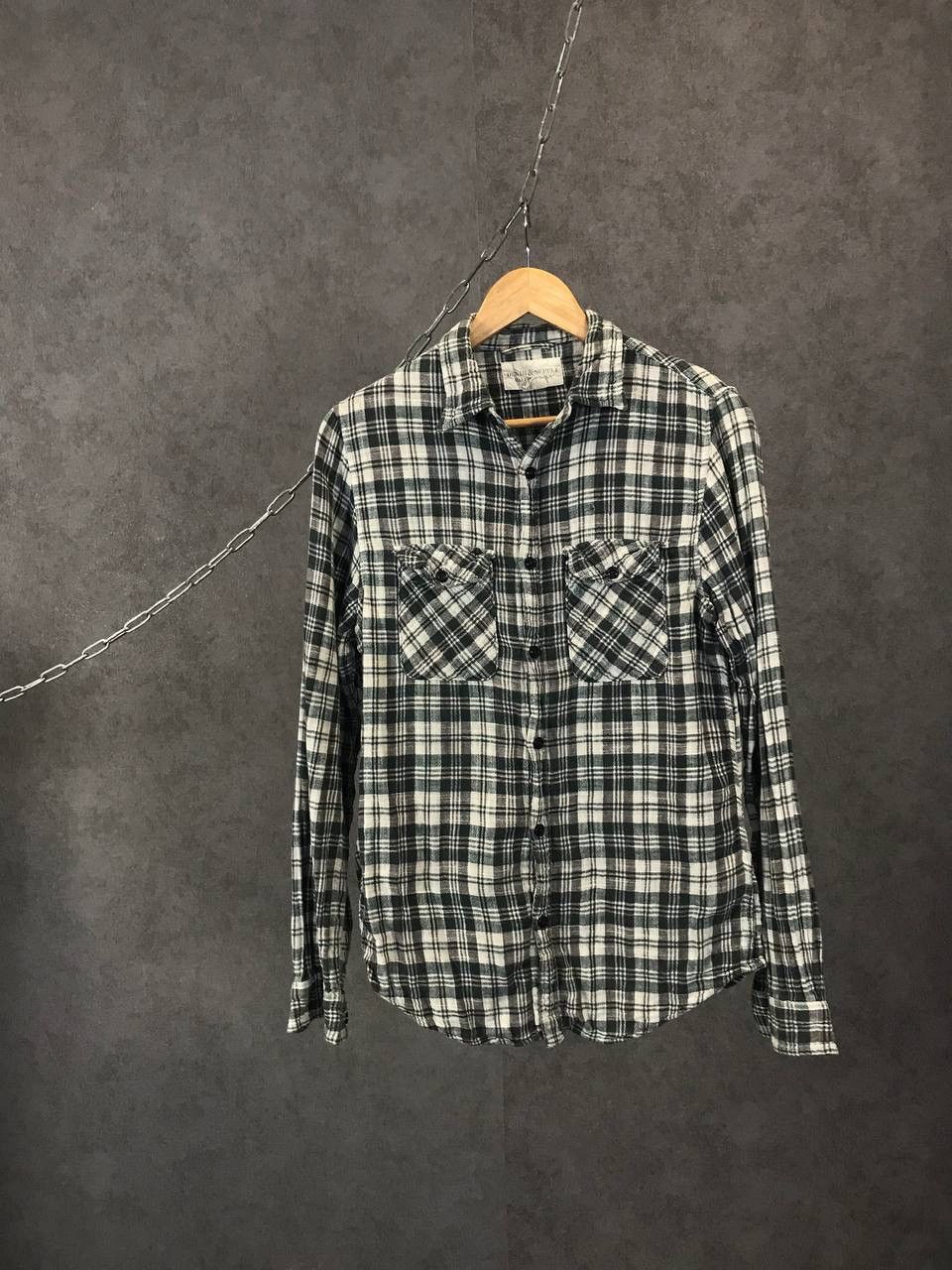 Ralph Lauren Supply & Demond Ralph Lauren flannel designer shirt Size US S / EU 44-46 / 1 - 1 Thumbnail