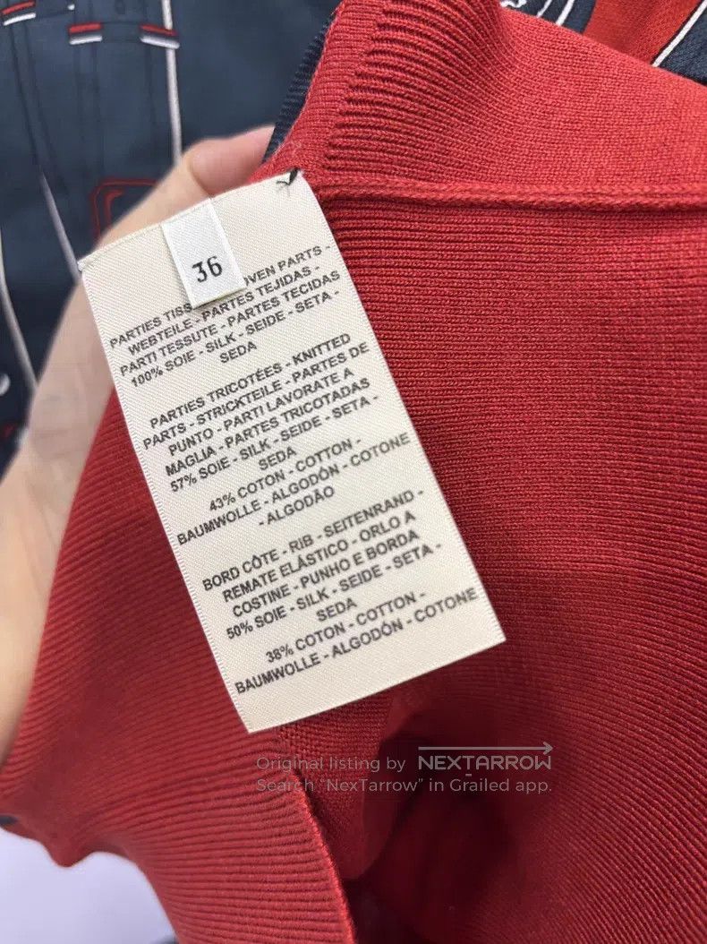 Hermes Hermes Silk Knit Short Sleeve Size XS / US 0-2 / IT 36-38 - 5 Thumbnail