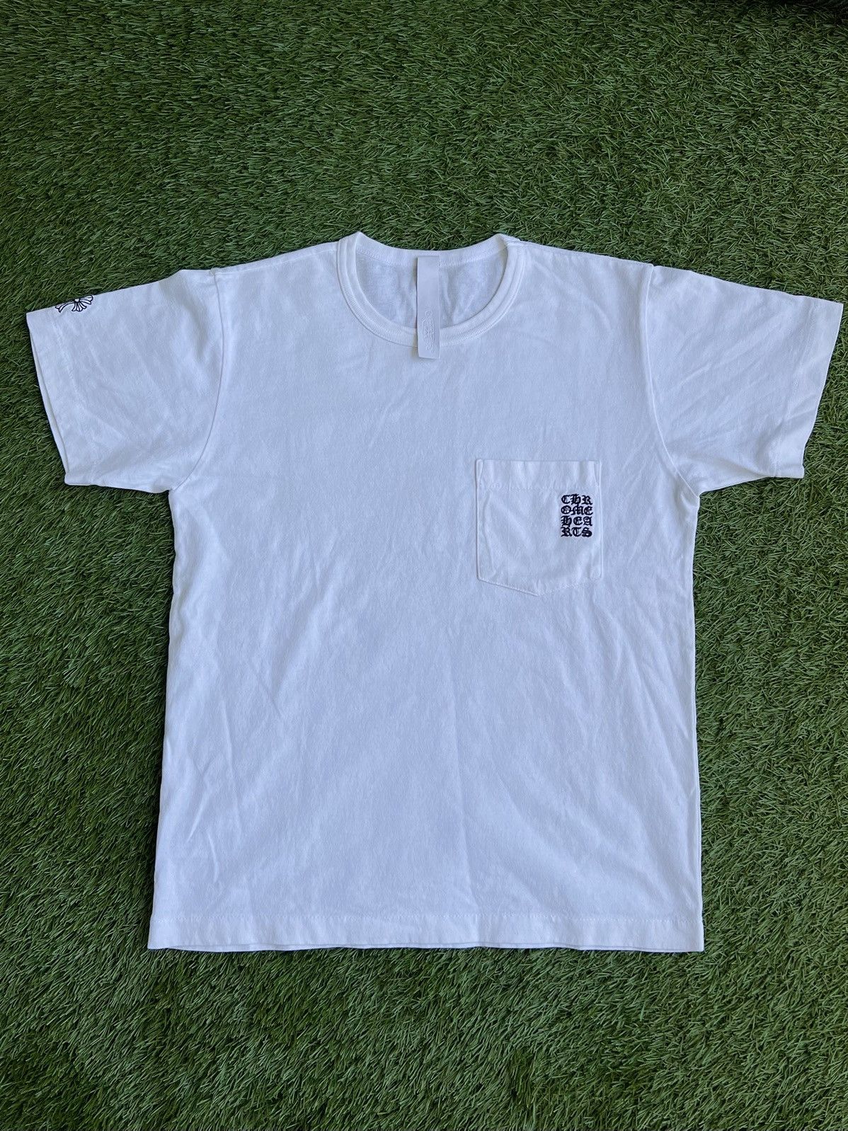 Chrome Hearts Chrome Hearts Embroidered Pocket Tee Size US S / EU 44-46 / 1 - 1 Thumbnail