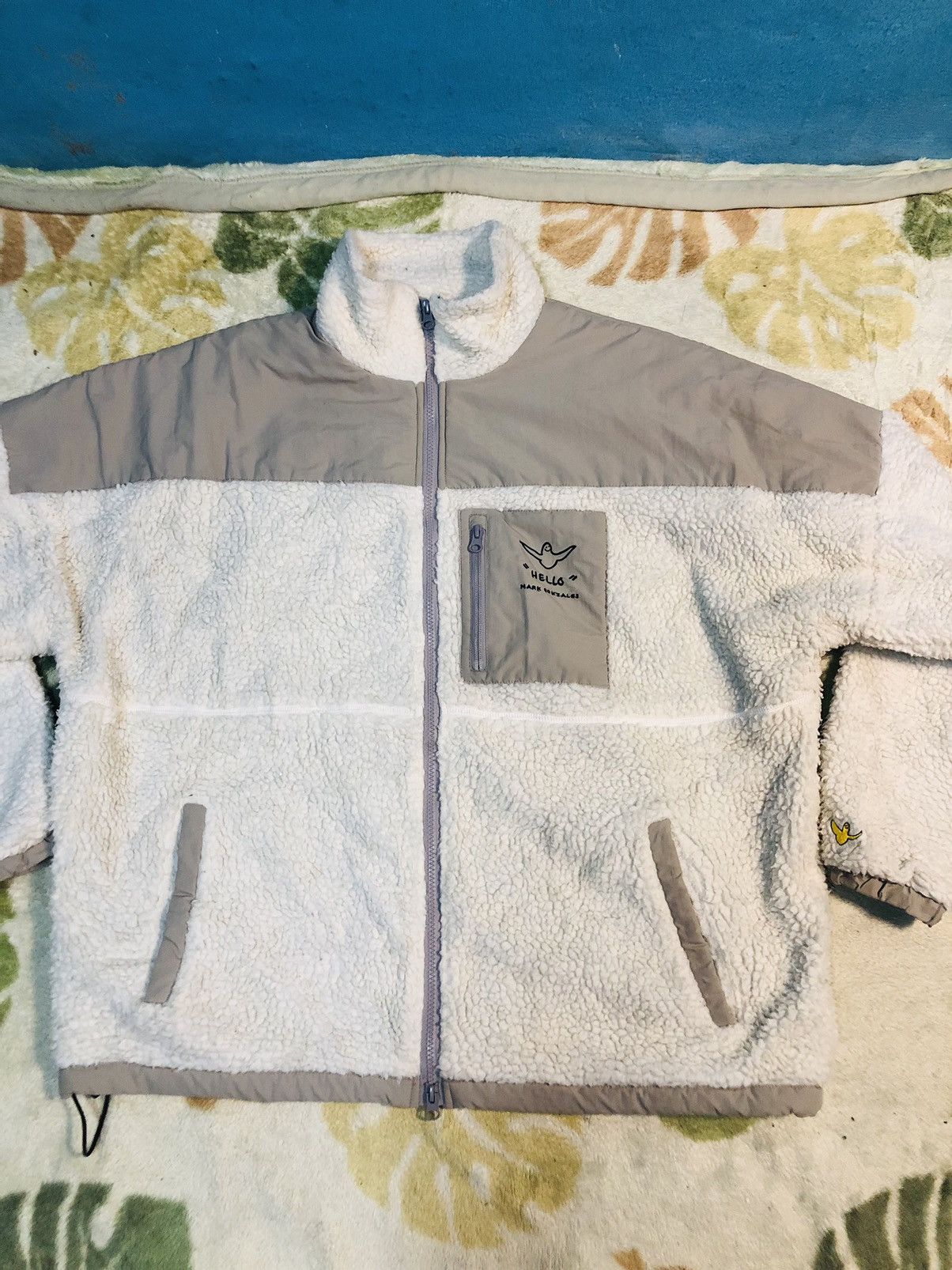 Designer × Japanese Brand Mark Gonzales Fleece Zippered Jacket (29) Size US L / EU 52-54 / 3 - 3 Thumbnail