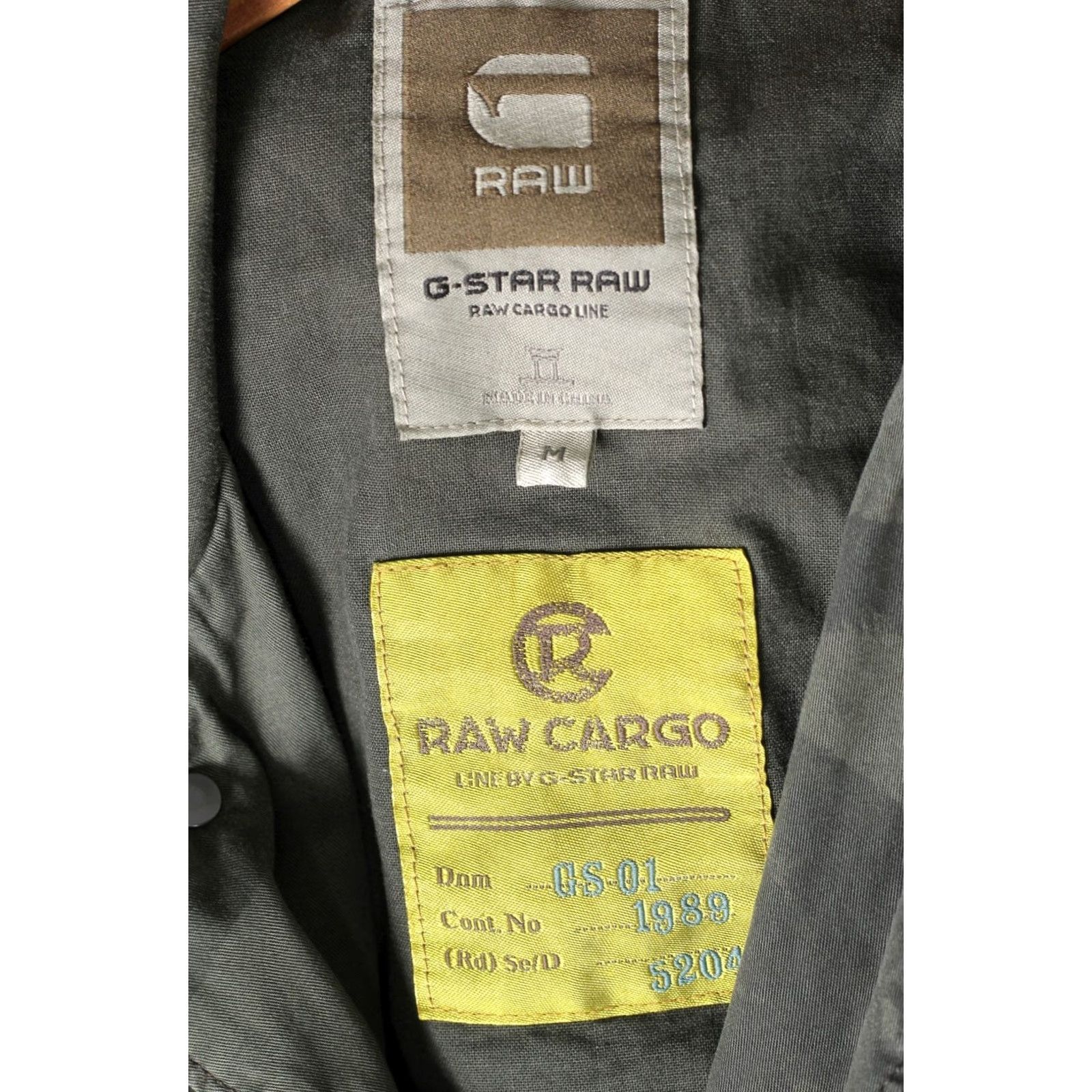 G-Star G-STAR RAW CARGO NORRIS PALM BLAZER Jacket Men M Khaki C Size 40R - 4 Thumbnail