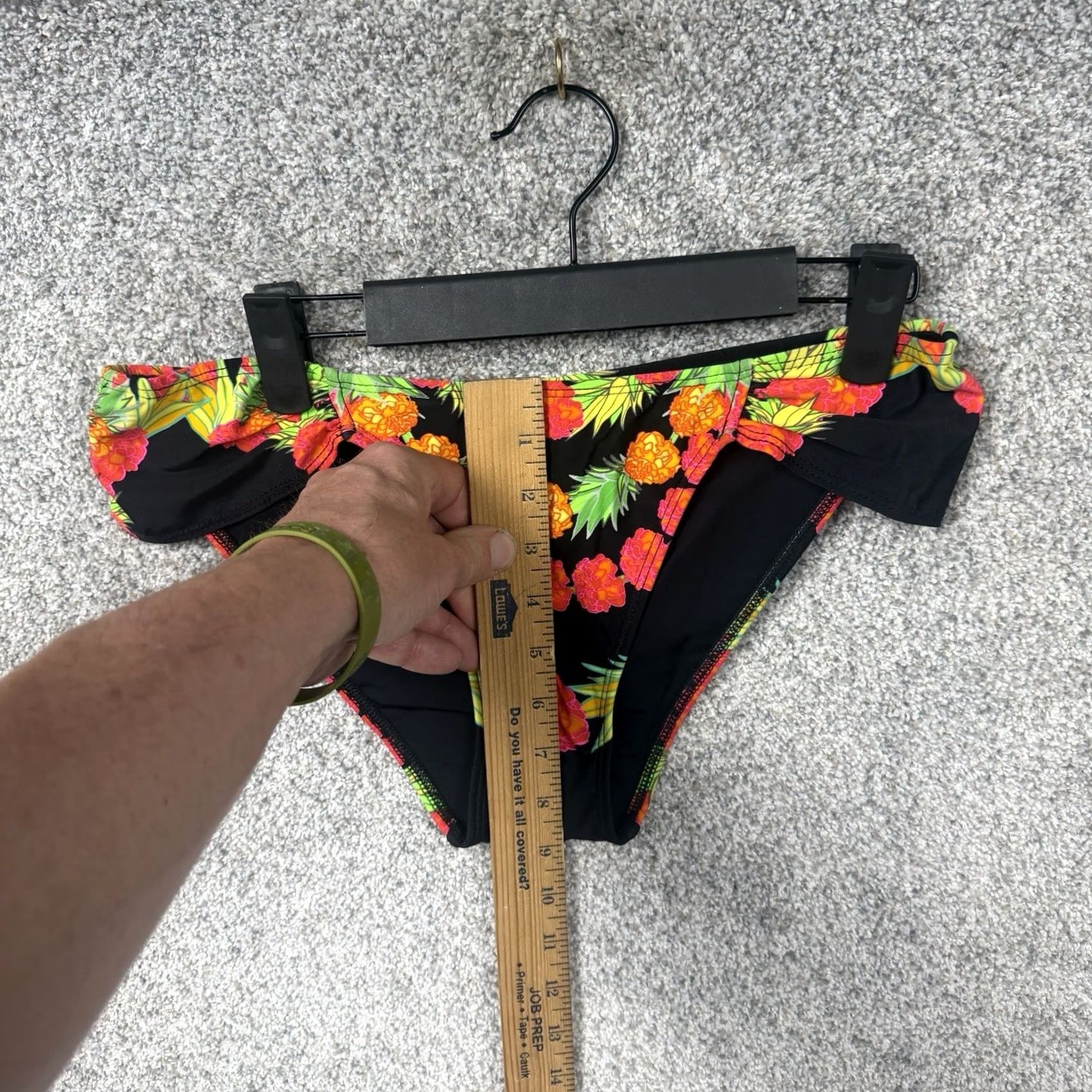 Mara Hoffman Mara Hoffman Bikini Bottom L Multicolor Floral Bikini Bottom Women L Pineapple Botanical Dopamine Indie Whimsigoth Swim Size 36" / US 14 / IT 50 - 3 Thumbnail