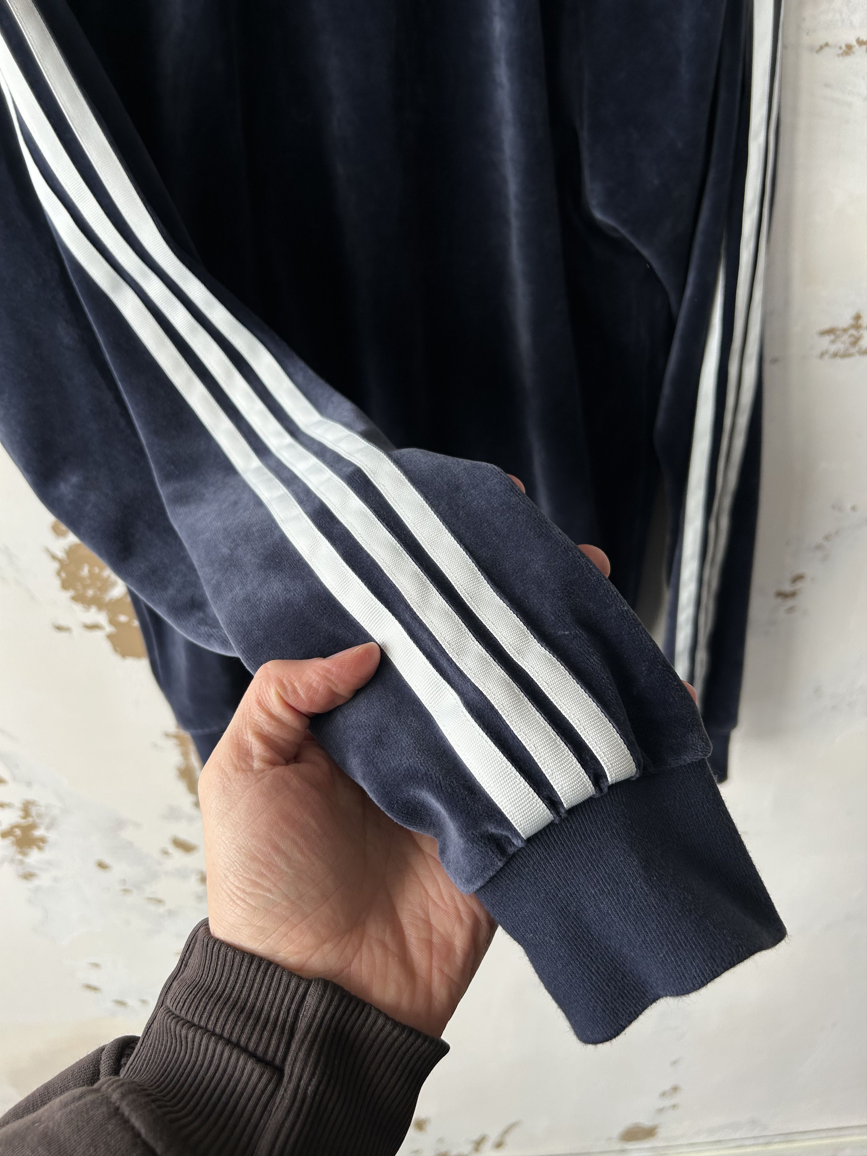 Adidas Adidas Original Mens FIREBIRD VELOUR TRACKTOP JACKET Size S Size US S / EU 44-46 / 1 - 7 Thumbnail