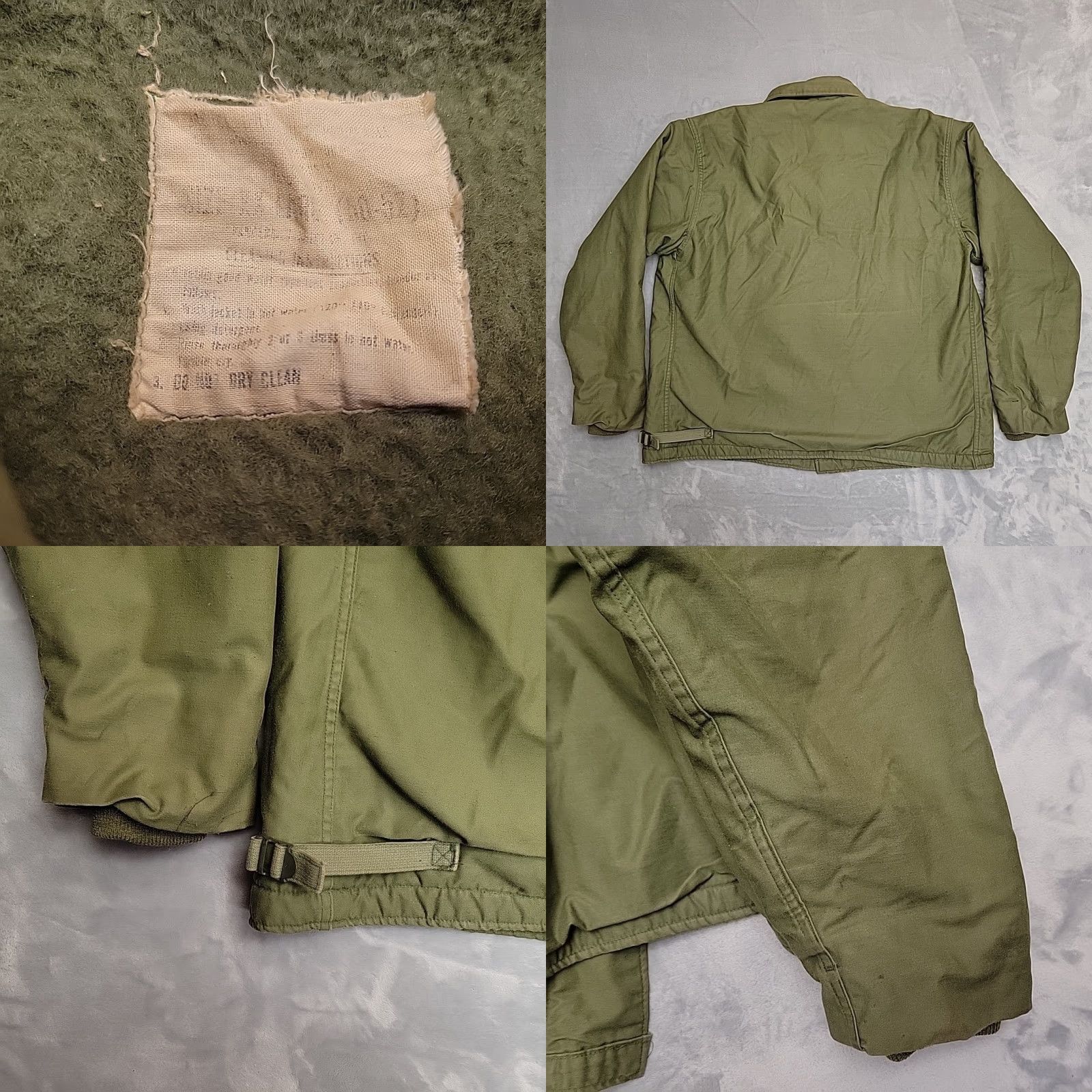 Vintage VINTAGE Military Jacket Mens XL Navy Deck 70s Boeing Experimental Flight Test AWACS E-3A Size US XL / EU 56 / 4 - 8 Thumbnail