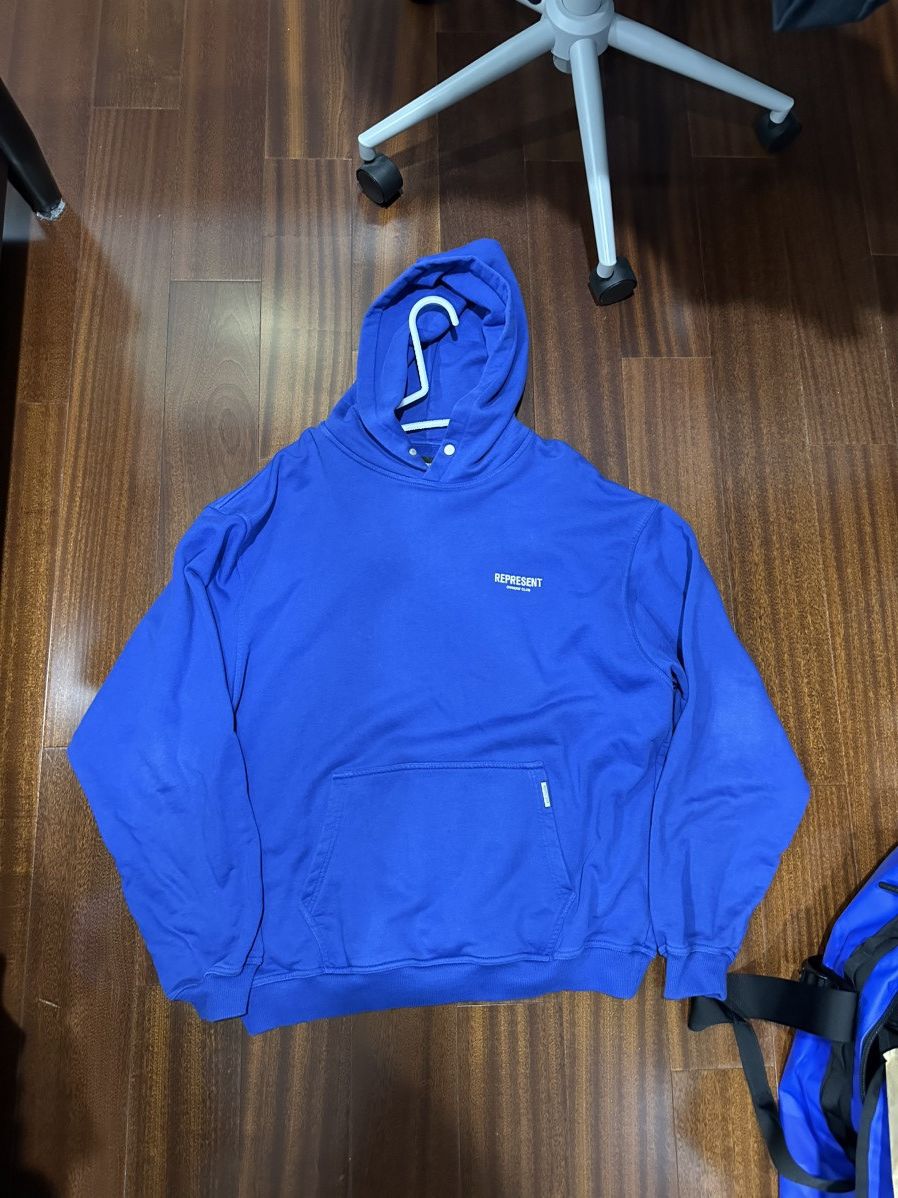 Represent Clo. Represent Clothing Cobalt Blue Hoodie Size US XL / EU 56 / 4 - 1 Thumbnail