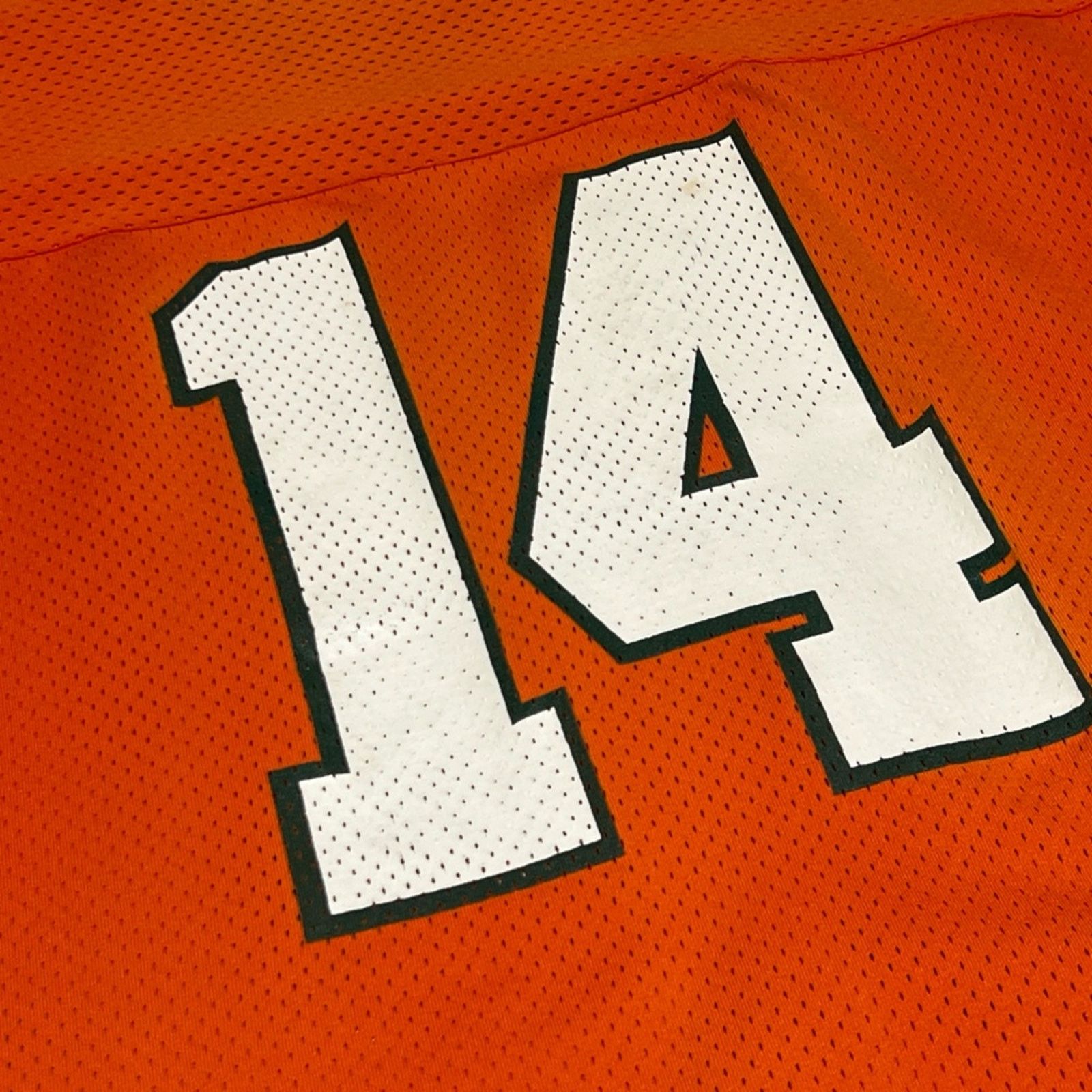 Vintage Vintage 80s Hurricanes Jersey Vinny Testaverde Authentic 1/1 Size US XL / EU 56 / 4 - 4 Thumbnail