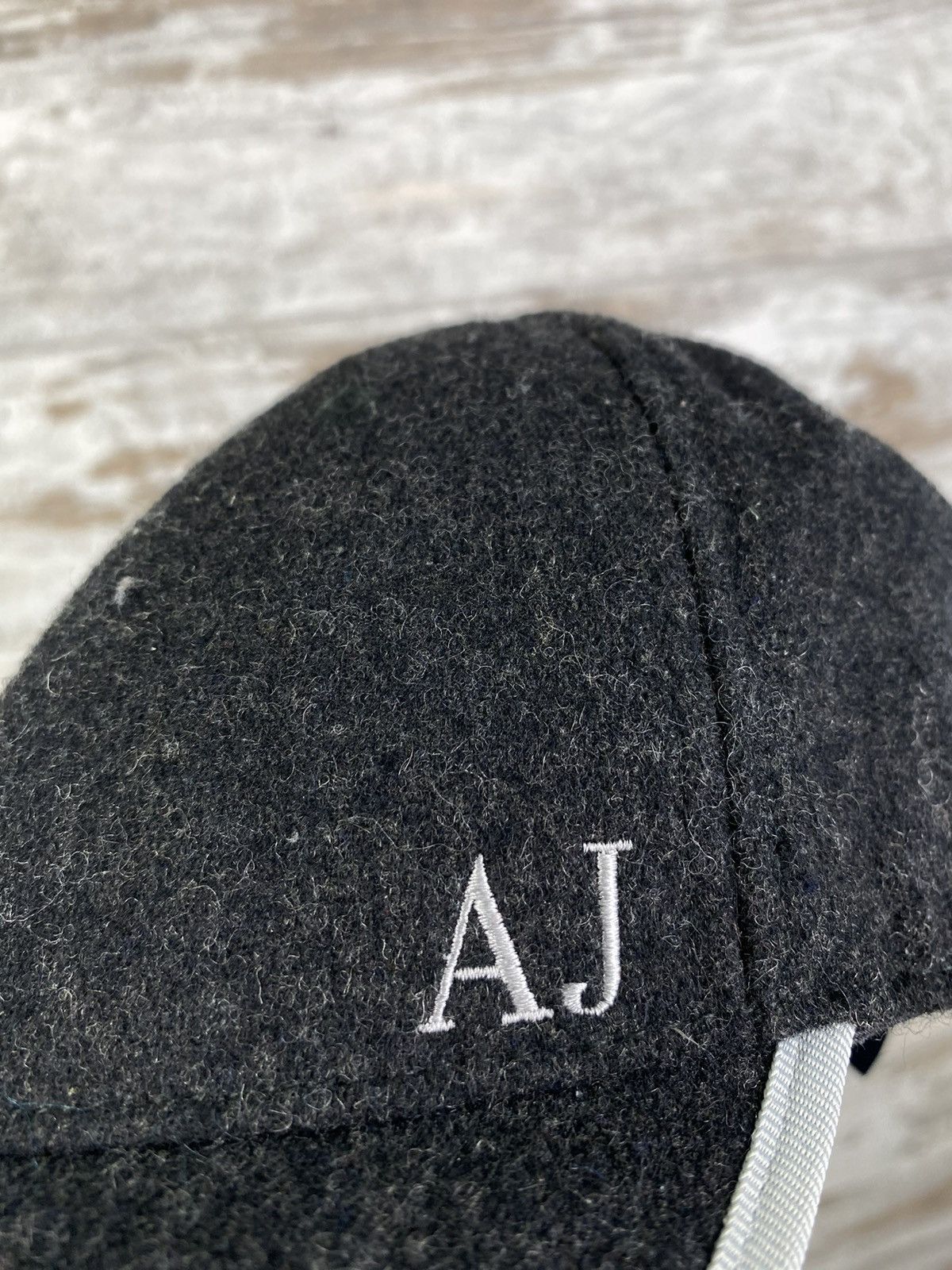 Armani × Emporio Armani × Vintage Mens Vintage Armani jeans wool cap hats Emporio exchange Size ONE SIZE - 2 Thumbnail