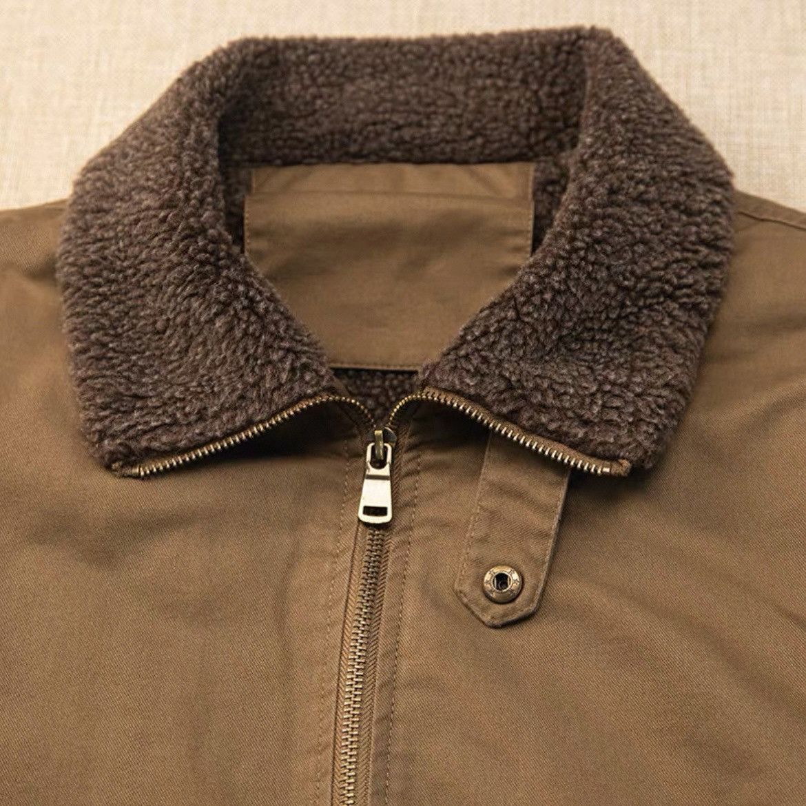 Other Fleece Collar Workwear Jacket – Size L Size US L / EU 52-54 / 3 - 4 Thumbnail