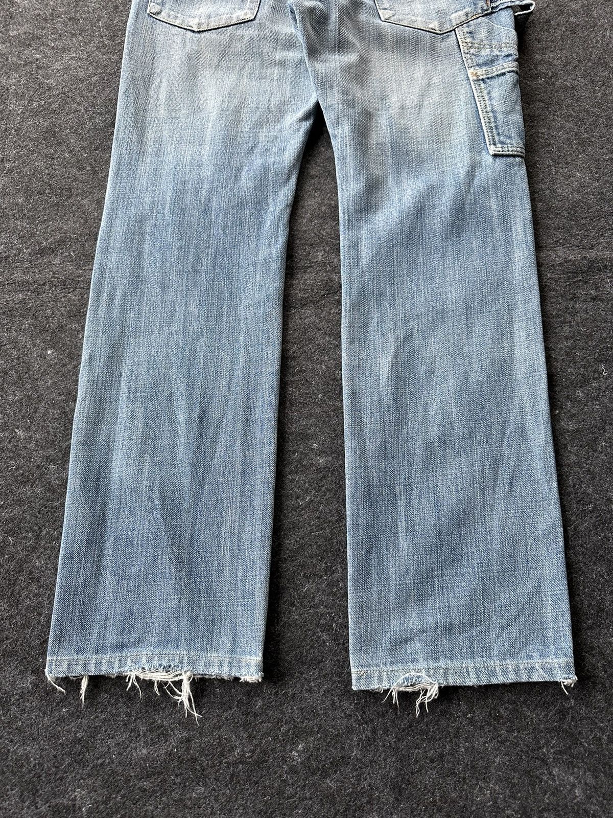 Beauty Beast × If Six Was Nine × Vintage Vintage Bartack Bushpant Faded Washed Denim D442 Size US 30 / EU 46 - 6 Thumbnail
