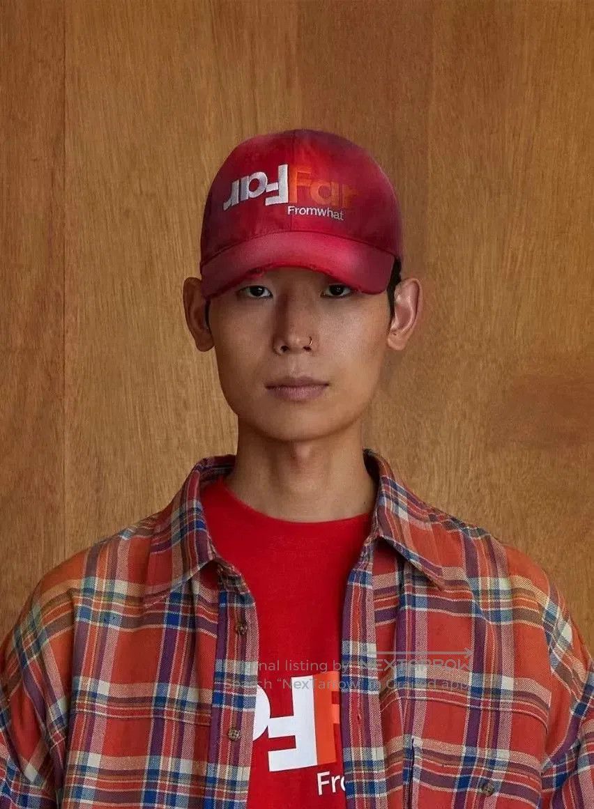 Japanese Brand FAR ARCHIVE Washed Distressed Cap. Size ONE SIZE - 4 Thumbnail