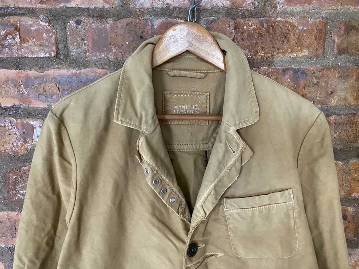 Final Home × Japanese Brand × Marithe + Francois Girbaud Marithe Francois Girbaud moleskin Paneled cutting fringe Size US M / EU 48-50 / 2 - 3 Thumbnail