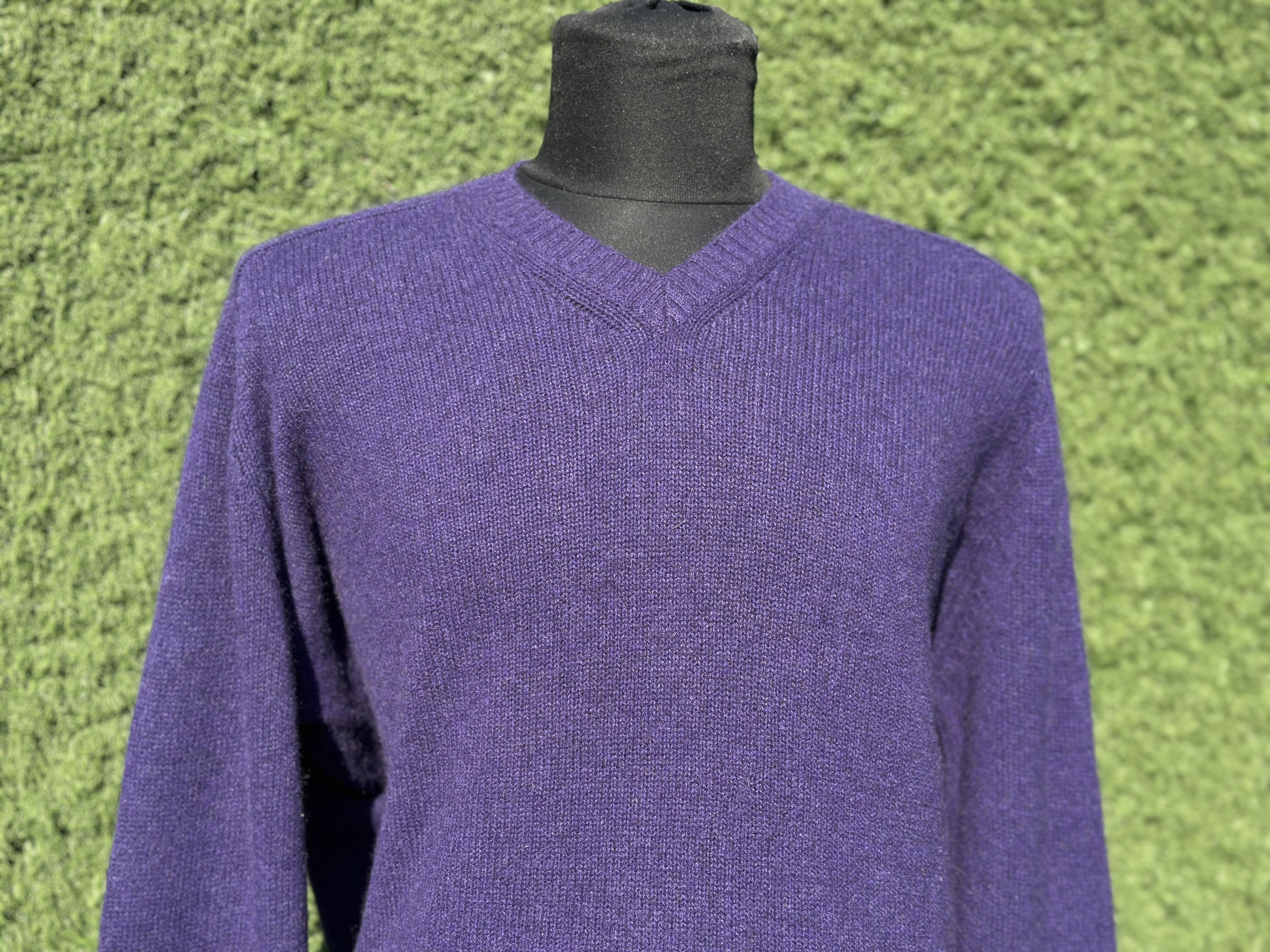 Brunello Cucinelli Brunello Cucinelli Cashmere V Neck Knit Size 54 56 XL 2XL Size US XL / EU 56 / 4 - 4 Thumbnail