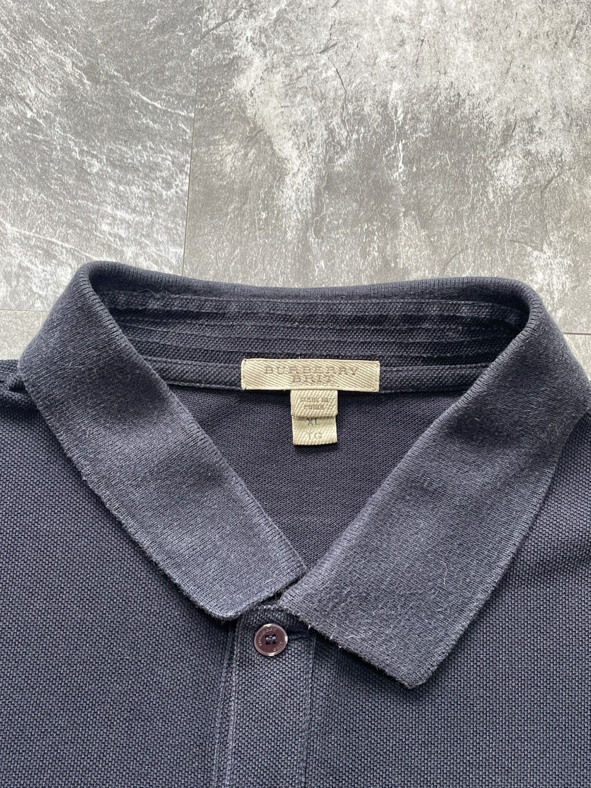 Burberry Burberry Brit Embroidered Horse Logo Nova Check Polo Shirt Size US XL / EU 56 / 4 - 4 Thumbnail
