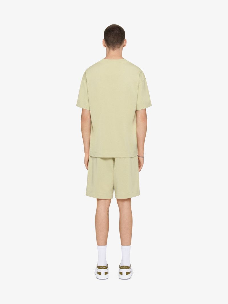 Givenchy o1w1db10326 Regular Fit T-Shirt in Beige Size US L / EU 52-54 / 3 - 3 Thumbnail