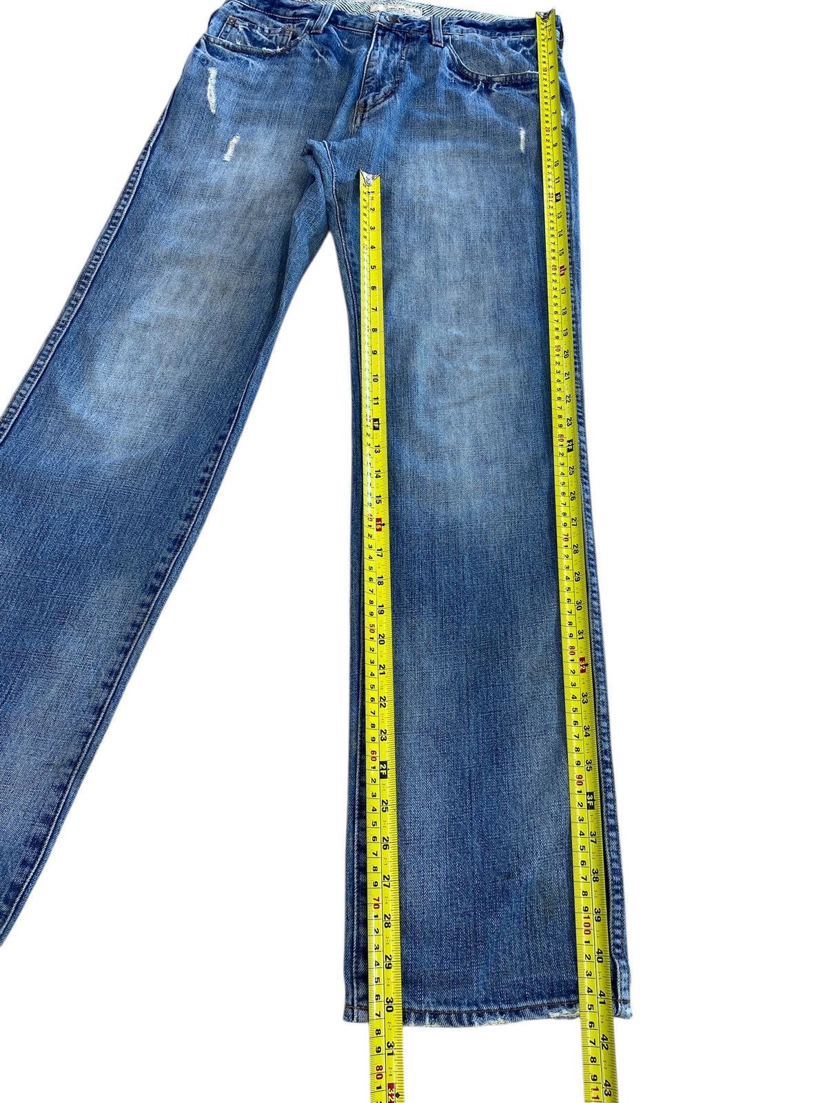Global Work Global Work Faded Wash Style Straight Leg Jeans Size US 32 / EU 48 - 8 Thumbnail