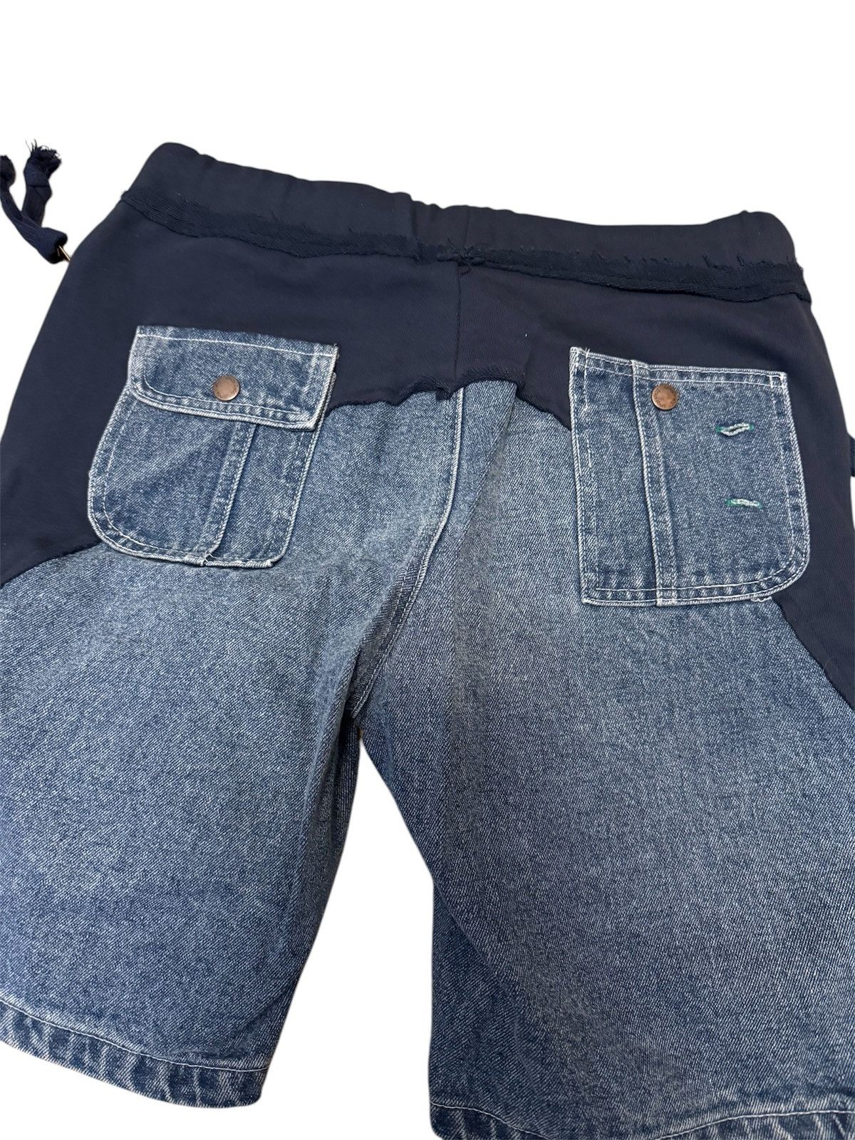 Other 🔥Brand New🔥Greg Lauren Inspired Split 50/50 Shorts Size US 30 / EU 46 - 5 Thumbnail