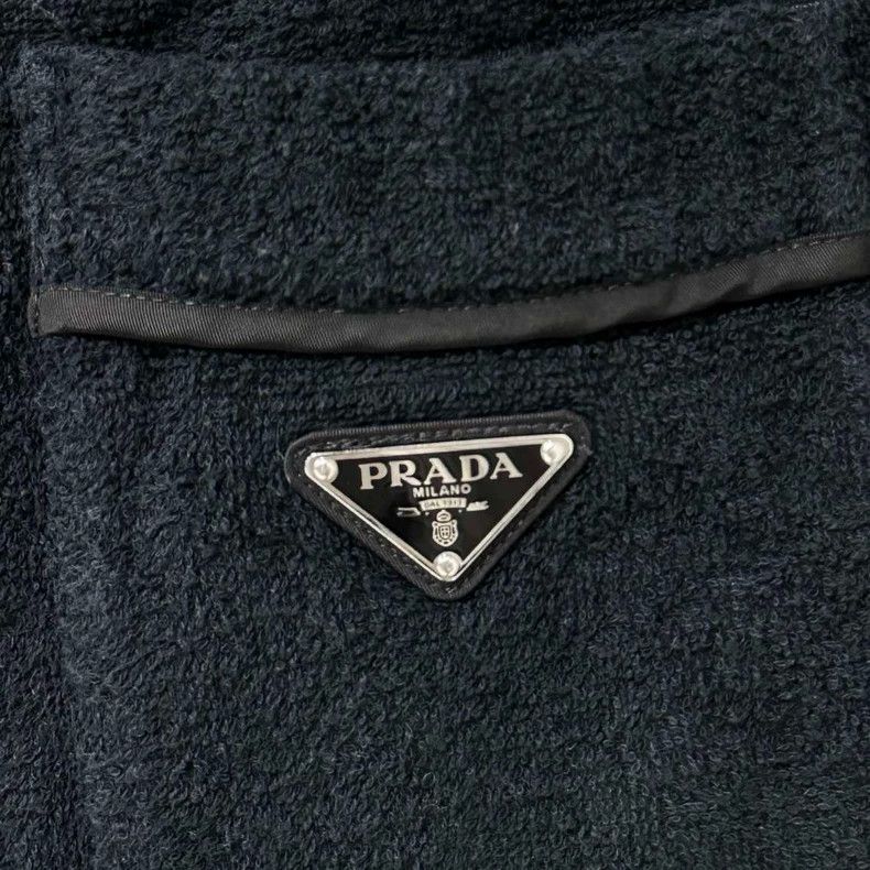 Prada Prada Size S Triangle logo towel shorts size S 2502-Nextar Size US 30 / EU 46 - 6 Thumbnail