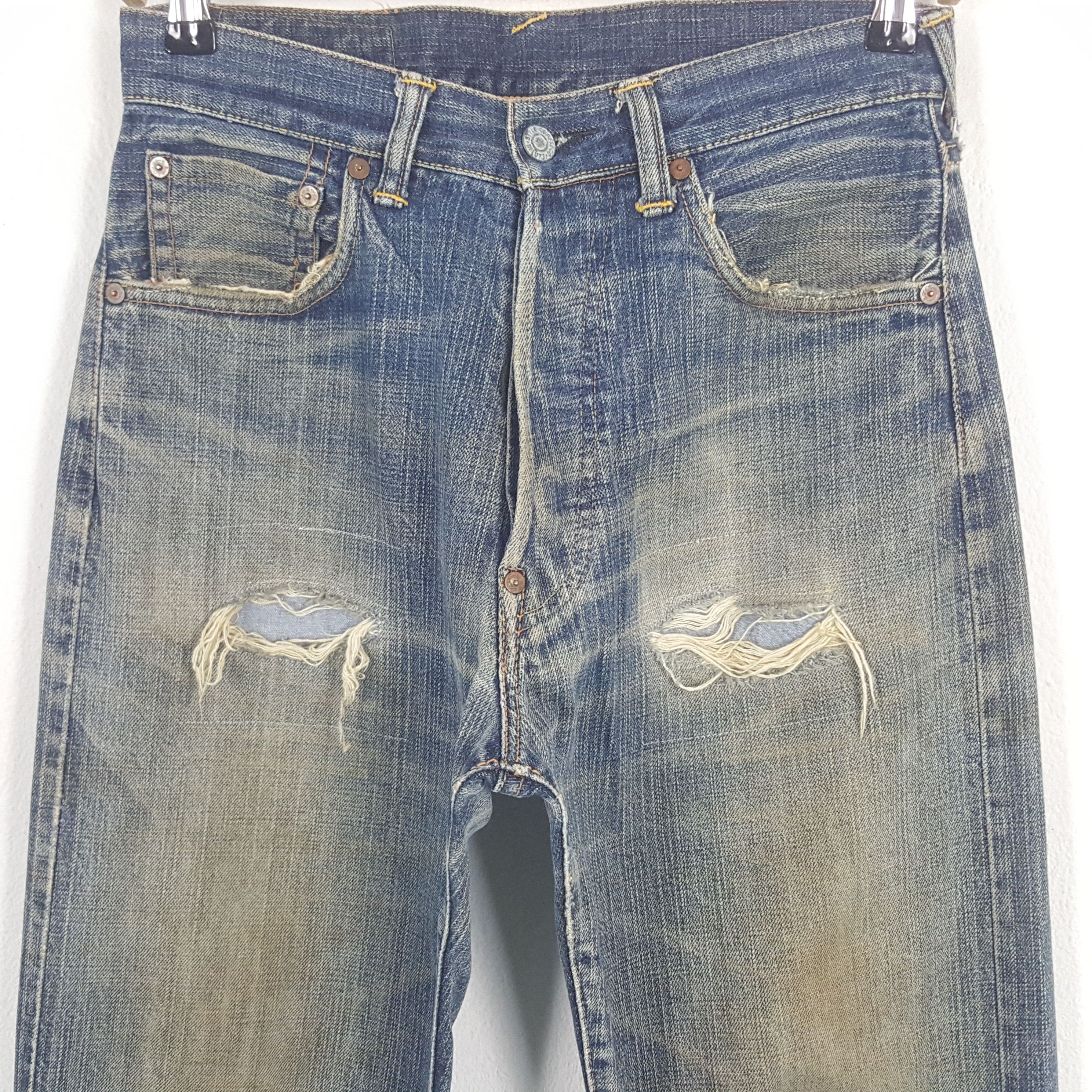 Evisu × Vintage Vintage Evisu x McDonald’s Selvedge Custom Daicock Jeans Size US 28 / EU 44 - 5 Thumbnail